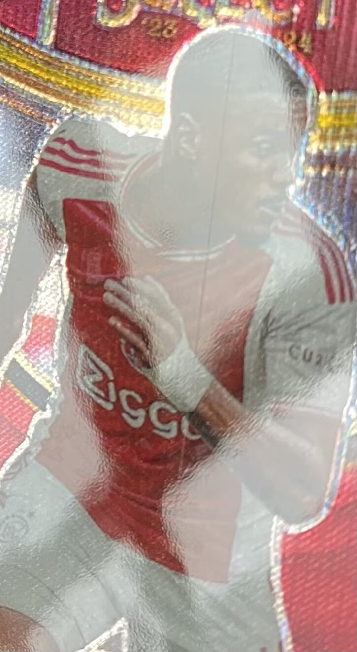 2023-24 Panini Select Jorrel Hato RC 【来拆波卡】select 国际 阿贾克斯 哈托 新秀 金波纹折 10编 卡角瑕疵 jjdk