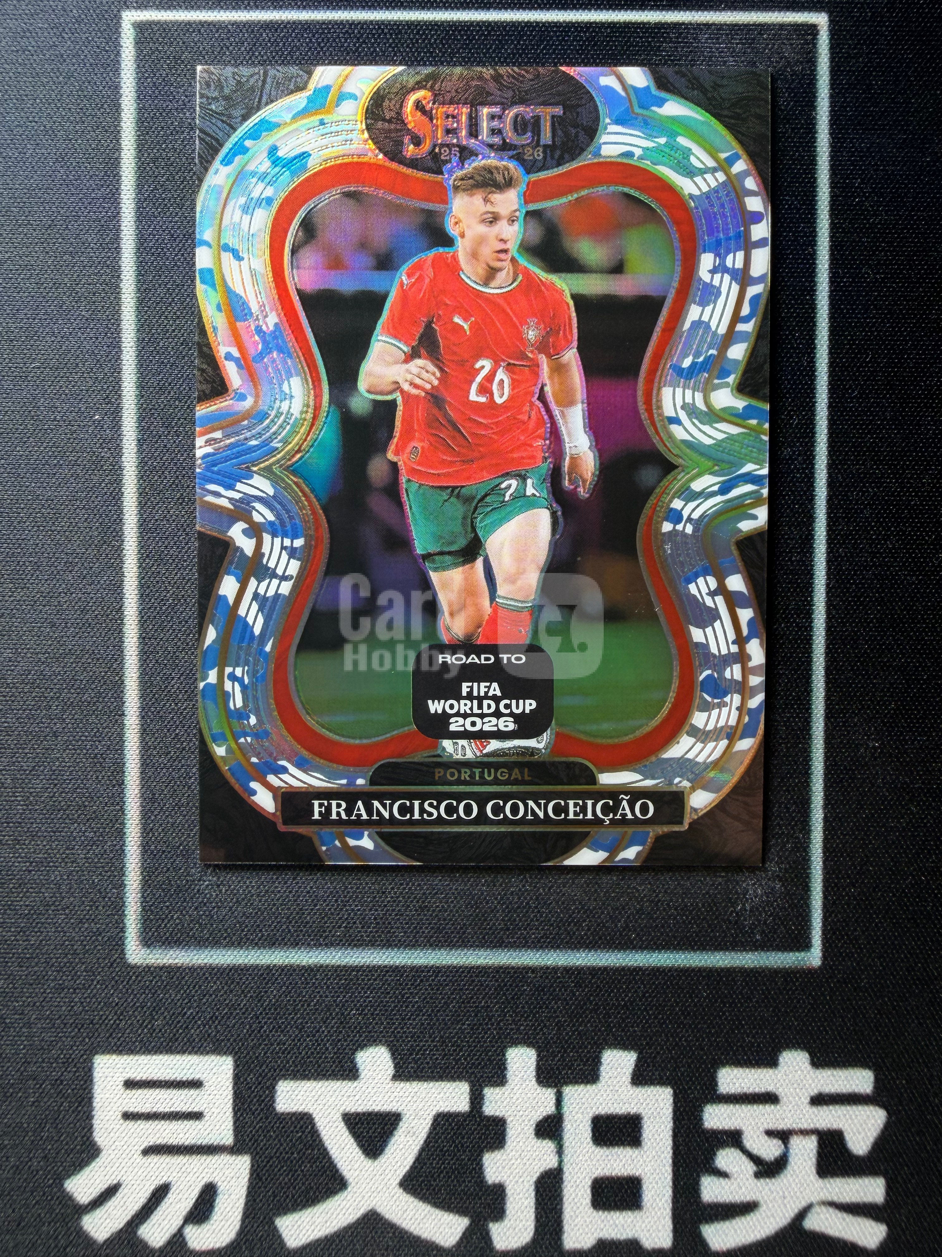 【易文拍卖 超级回款】2025-26 Panini Select FIFA FRANCISCO CONCEICAO 阿贾克斯 尤文图斯 葡萄牙 孔塞桑 36/49编 青花瓷折 卡品如图#TuTu