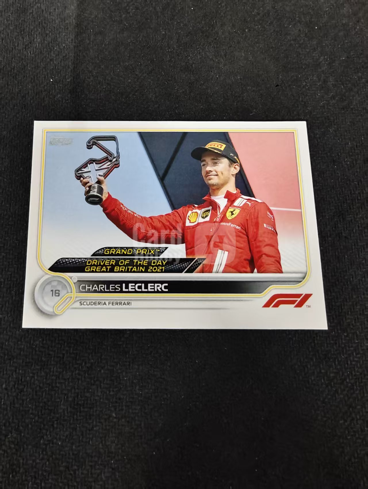 2022 Topps F1 Charles Leclerc 法拉利 夏尔 勒克莱尔 划痕 边角瑕疵@182