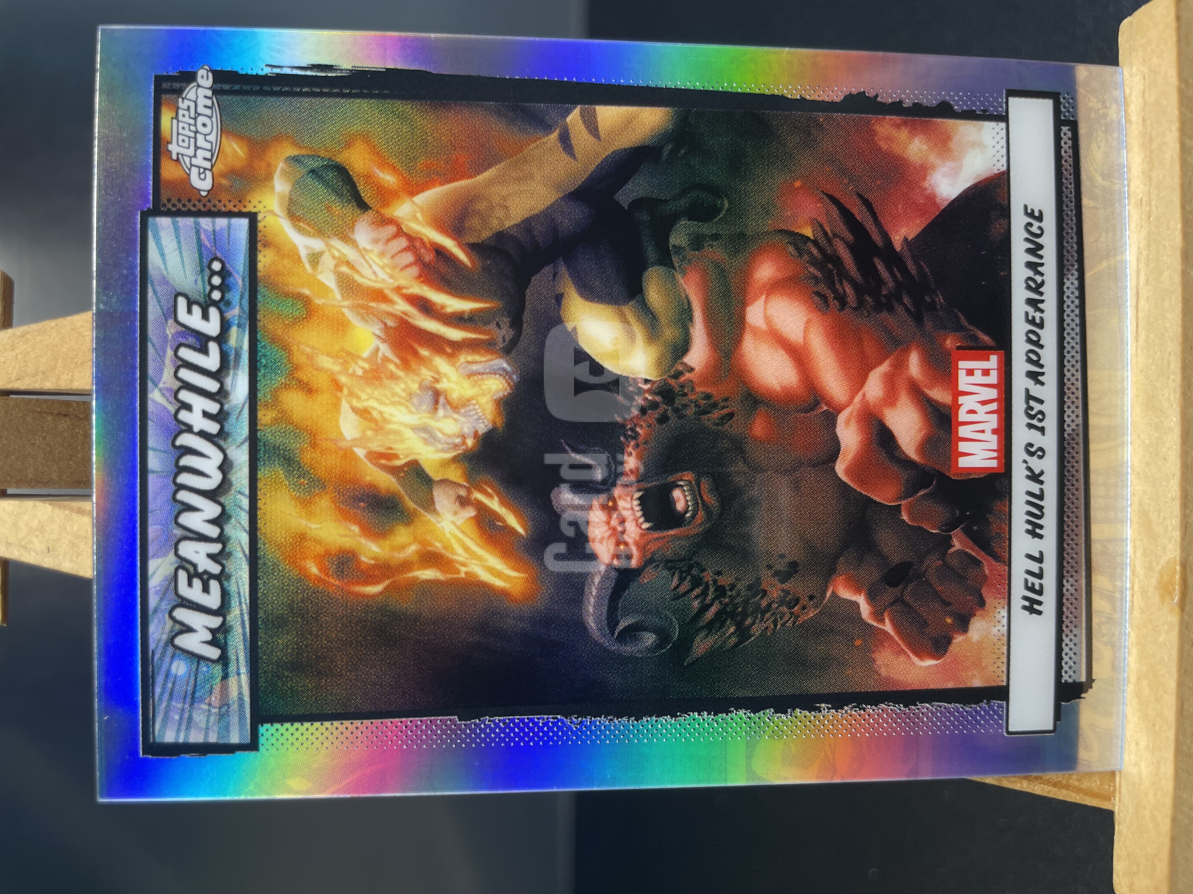 (B5)2026 TOPPS MARVEL 折射 地狱浩克首次登场 实卡好看 收藏凑套必备 卡品如图 !!!
