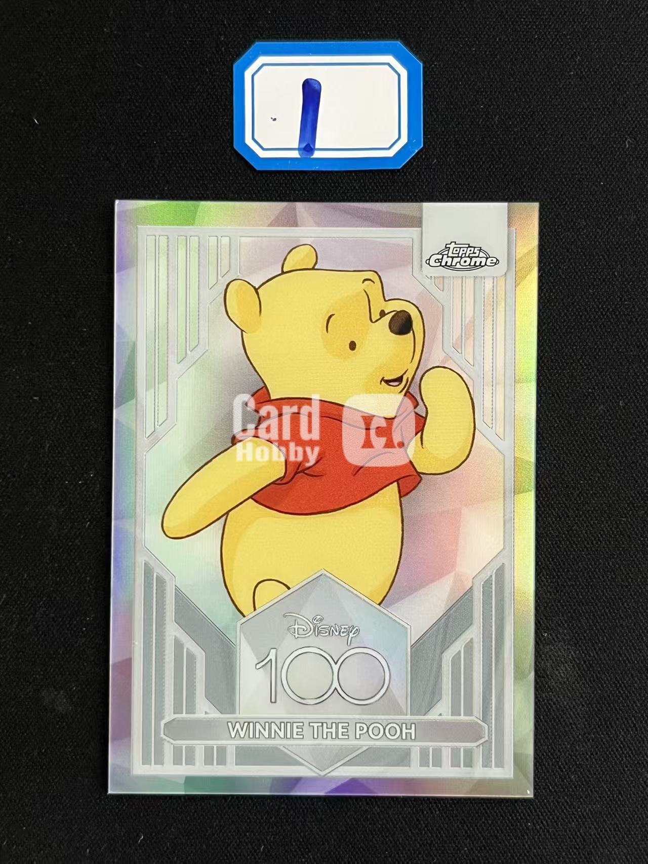 【长安代卖 截标预付80%】2023 Topps Chrome Disney 迪士尼 100周年 元年 TC 迪士尼 Winnie The Pooh 小熊维尼 正银折 折射 实卡好看 收藏必备 微瑕看大图 第1张【爆金米奇】（S）（J）