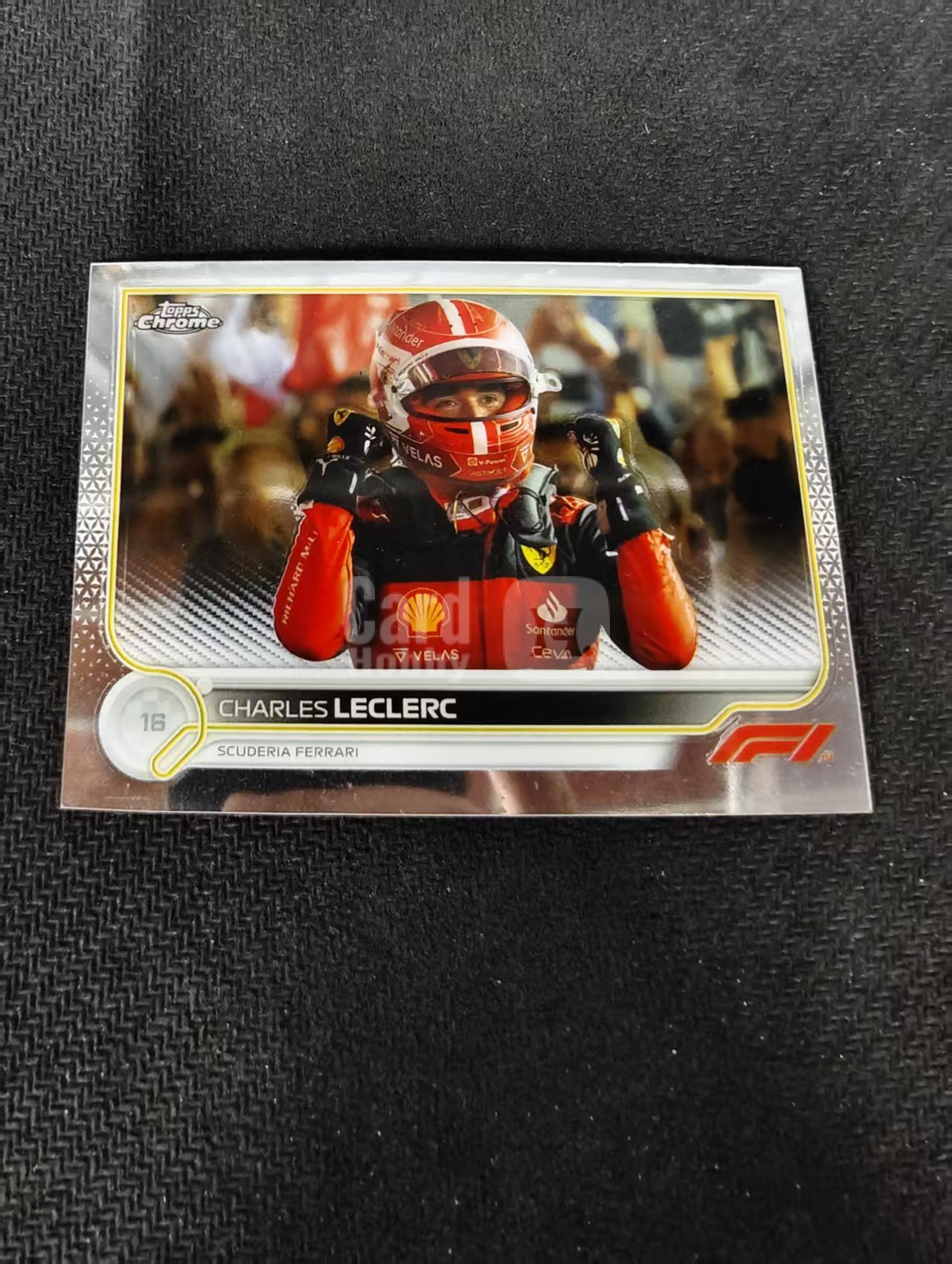 2022 Topps Chrome F1 Charles Leclerc 勒克莱尔 法拉利车队 划痕 边角瑕疵#27