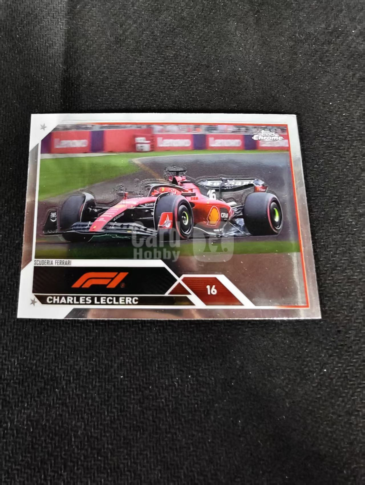 2023 Topps Chrome F1 Charles Leclerc 勒克莱尔 乐扣 法拉利 划痕 边角瑕疵 #7