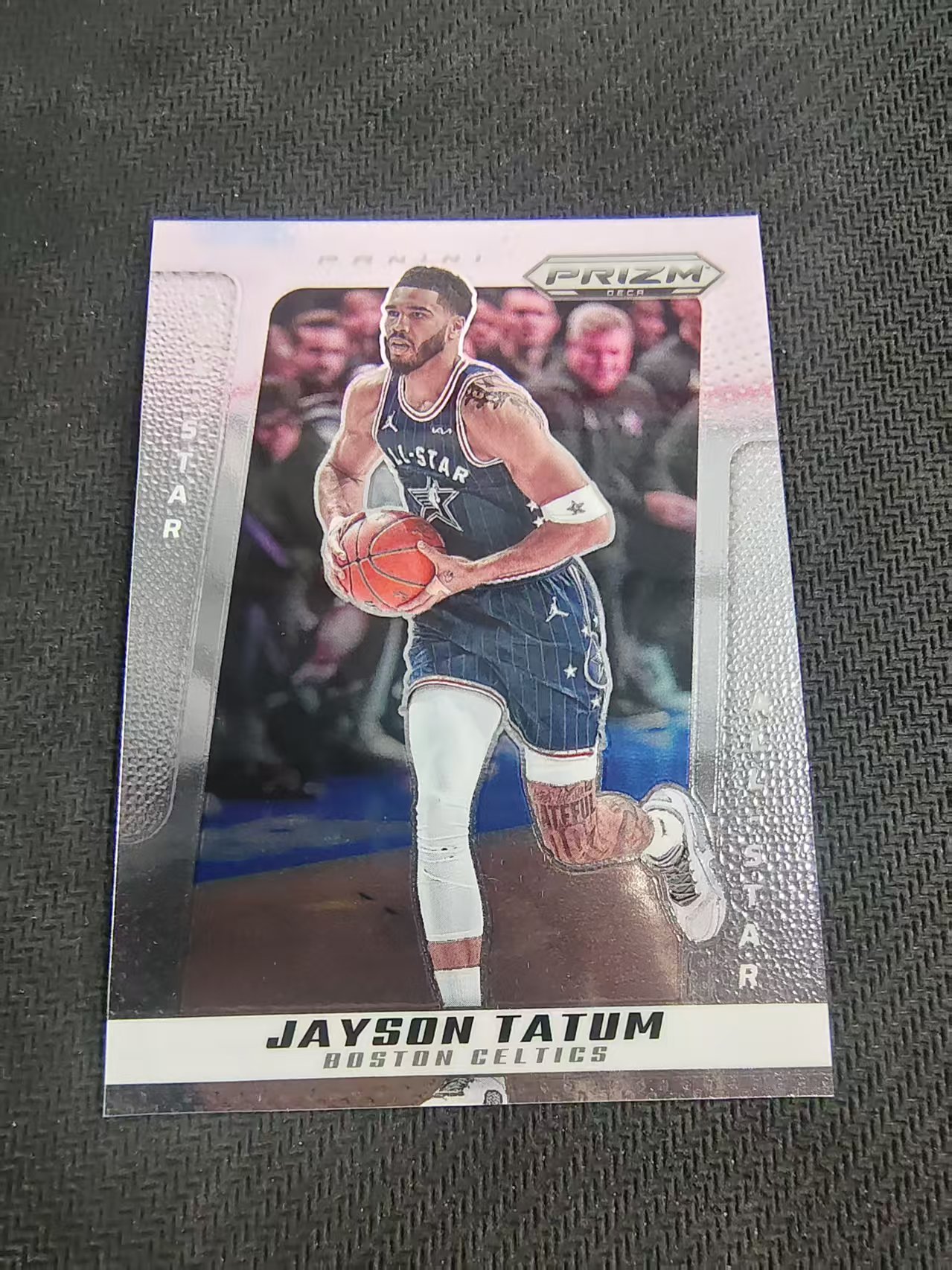 【可合并,不累计】2024-25 Panini Prizm Deca Jayson Tatum 复刻PZ 杰森 塔图姆 獭兔 凯尔特人 全明星 划痕 边角瑕疵 #249