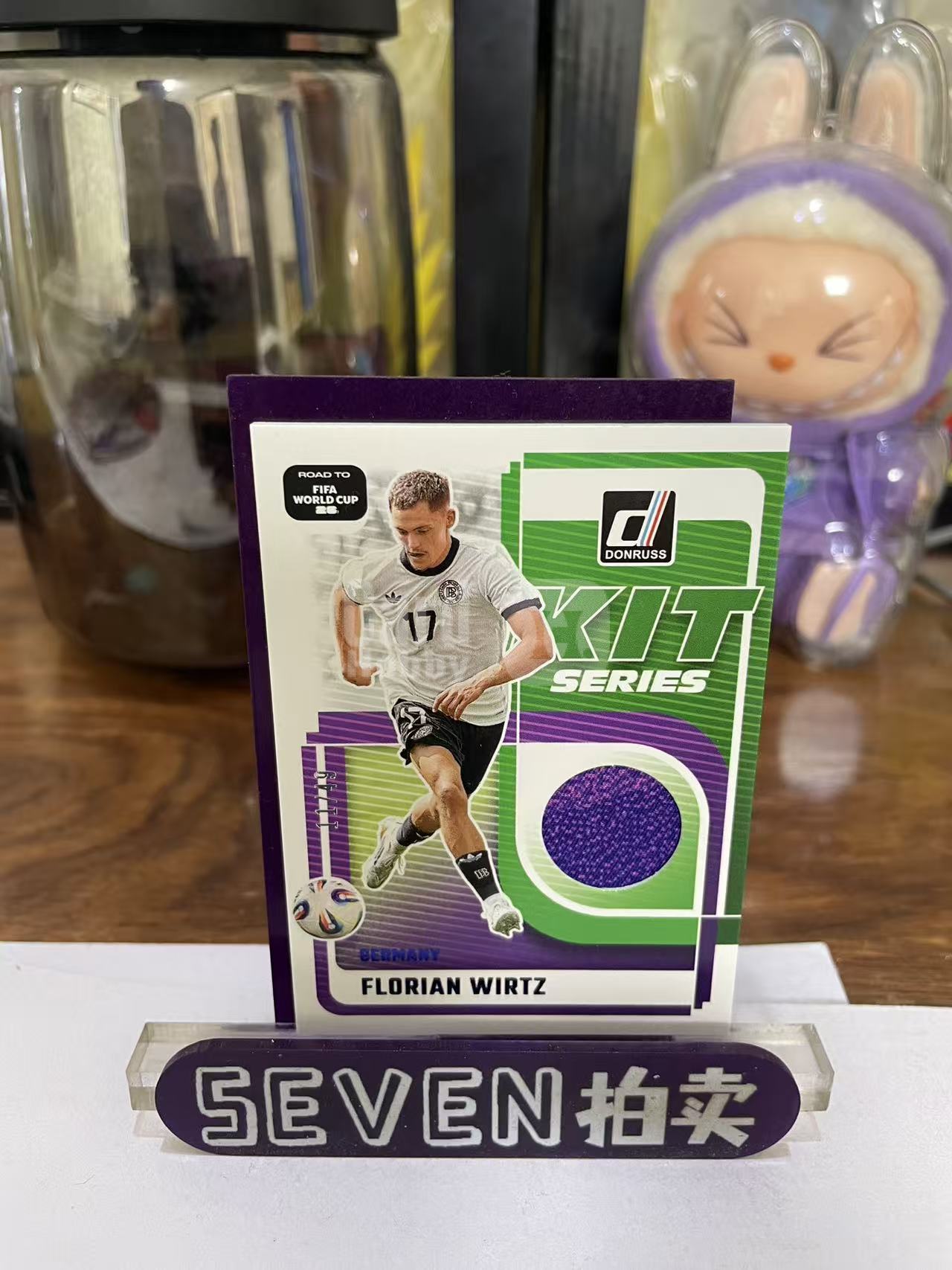 2025 Panini Donruss Florian Wirtz 【seven拍卖】杜蕾斯 德国 维尔茨 物料 卡品如图 细节如图 晔