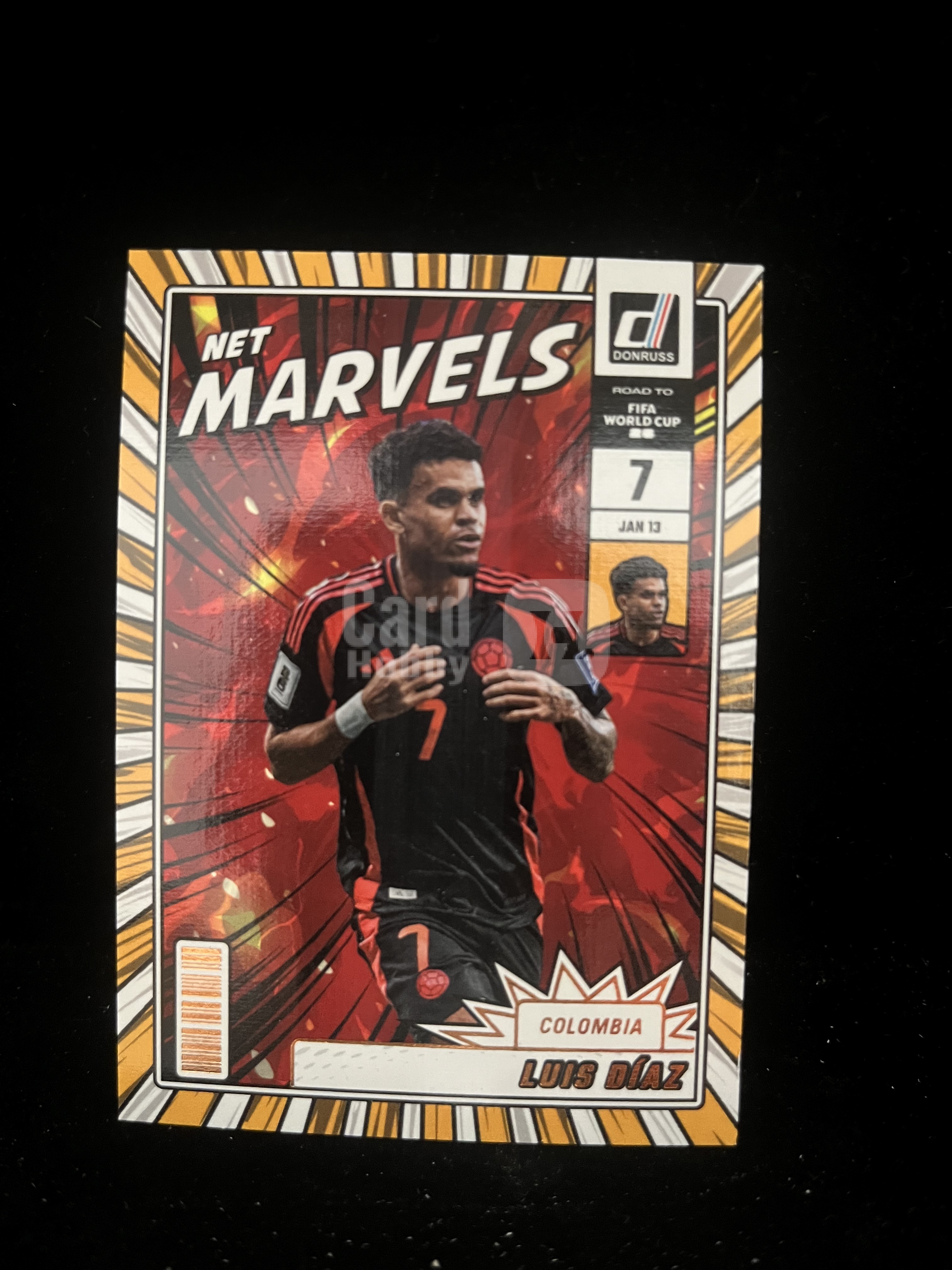免费代拍 2024 Donruss FIFA World Cup 路易斯·迪亚斯 Luis Díaz Net 卡品如图#D328