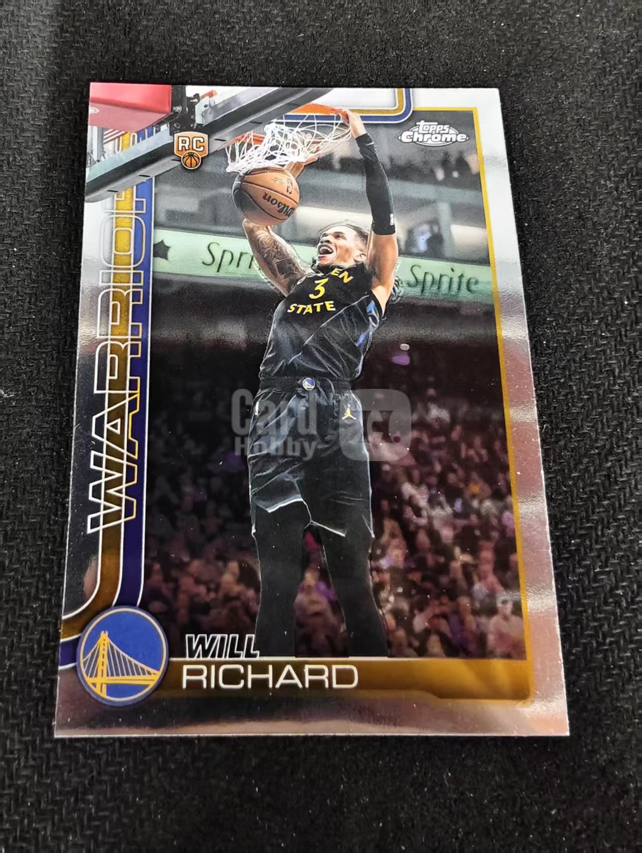 2026 Topps Chrome Update Will Richard RC 勇士 新秀 威尔 理查德 TCU 划痕 边角瑕疵 #196