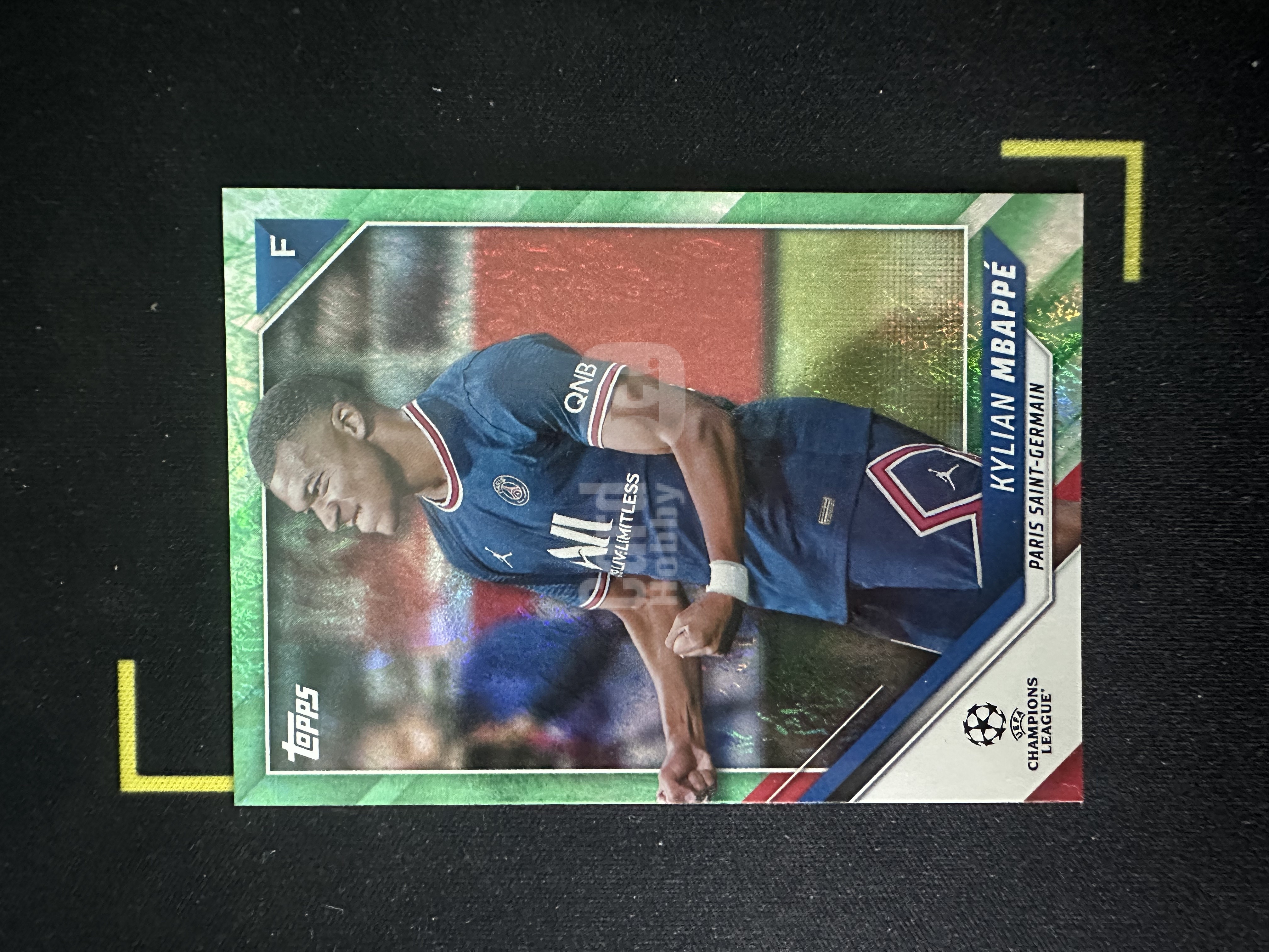 2022 Topps UEFA Champions League Kylian Mbappe 欧冠 UCC 碧玉 姆巴佩 折射 巴黎圣日耳曼 法国