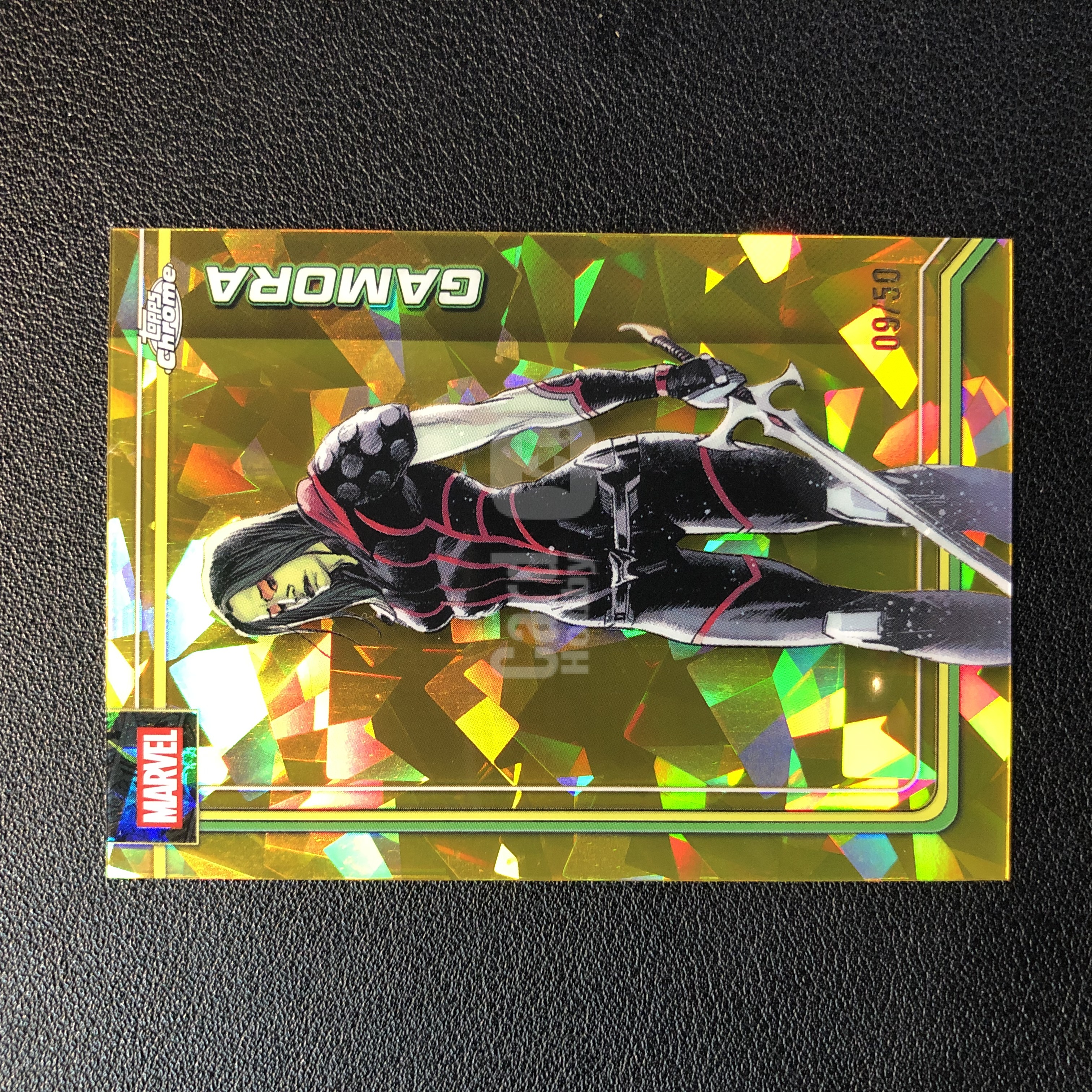 2026 Topps Marvel (MCU) Gamora 卡魔拉 09/50编 金宝石 金碎冰 漫威TC 蓝宝石 卡品如图 BU079