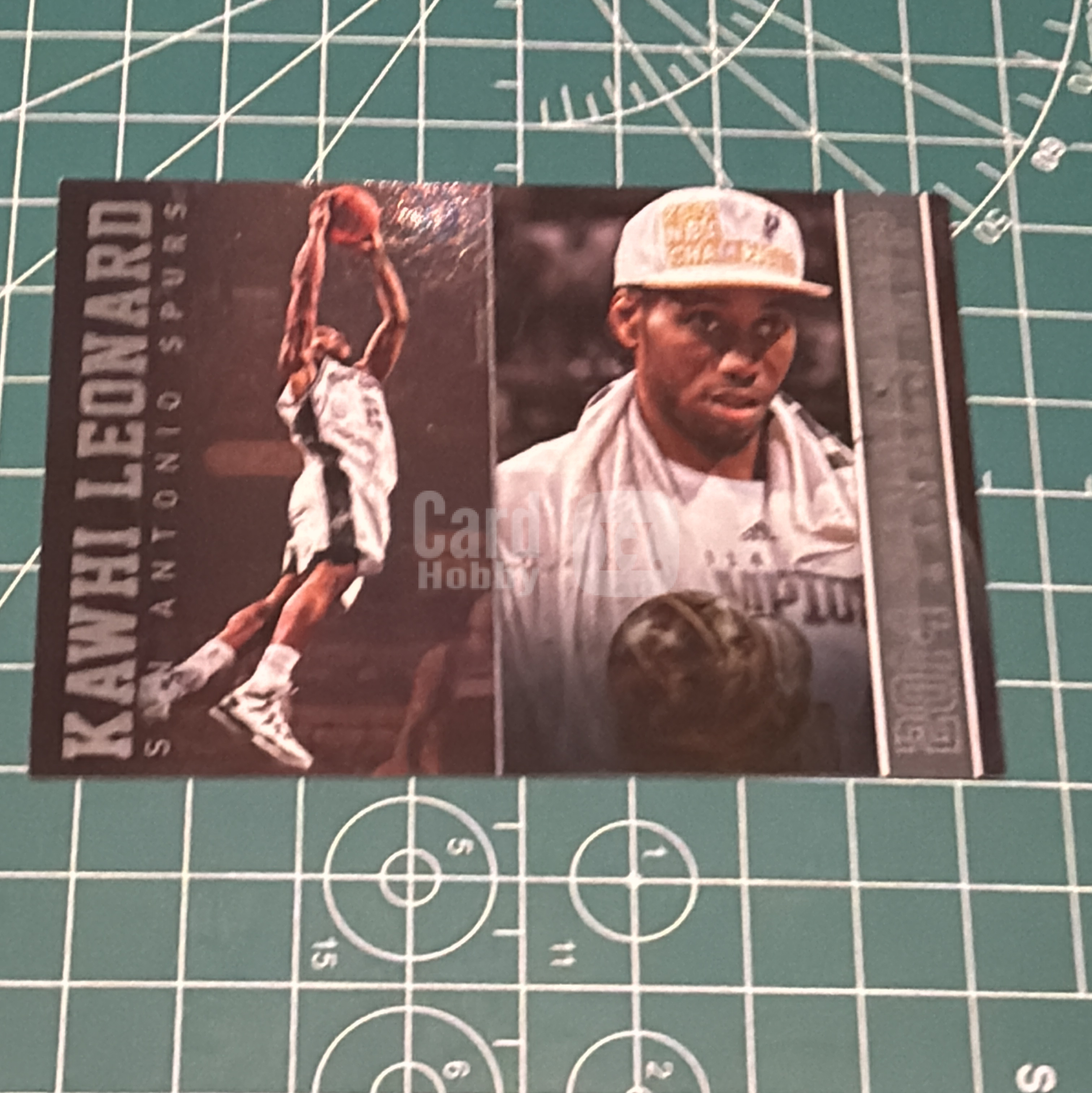 2014-15 Panini Americana Kawhi Leonard S.p.a. 科怀伦纳德 卡哇伊 马刺队2014总决赛最有价值球员 FMVP 特卡 闪卡 十年老卡 绝版卡稀有大比例