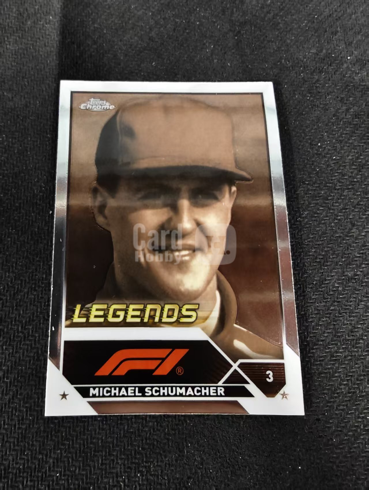 2023 Topps Chrome Michael Schumacher 方程式赛车 法拉利 车队 迈克尔 舒马赫 F1 划痕 边角瑕疵 #199