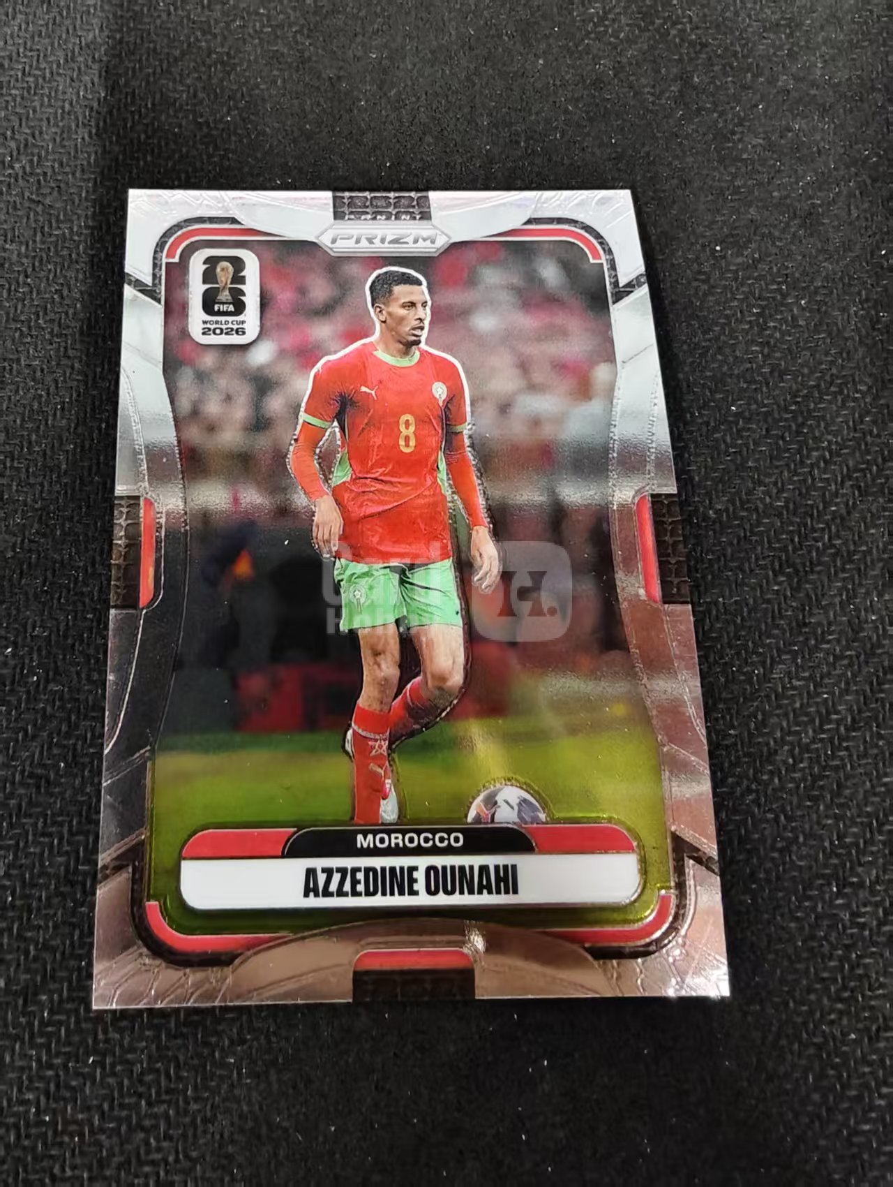 2026 Panini World Cup Prizm Azzedine Ounahi 欧纳希 马赛 摩洛哥 赫罗纳 PZ世界杯 划痕 边角瑕疵#297
