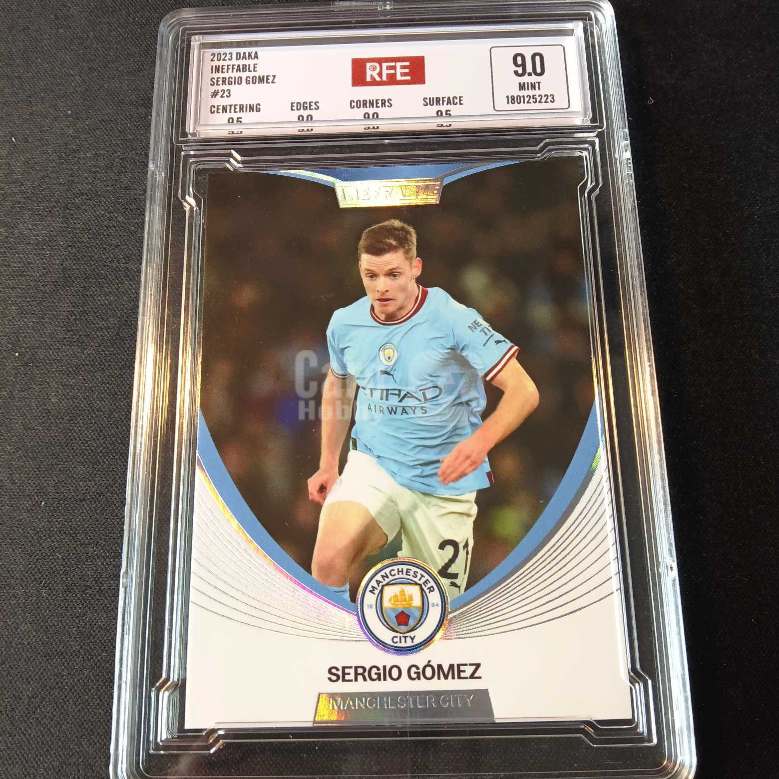 2023 Topps ineffable 塞尔吉奥 戈麦斯 评级卡 曼城 实卡精美 品质保障 投资收藏必备 保值回购 详情见说明 多张可合并订单 可累计【KUROKO】