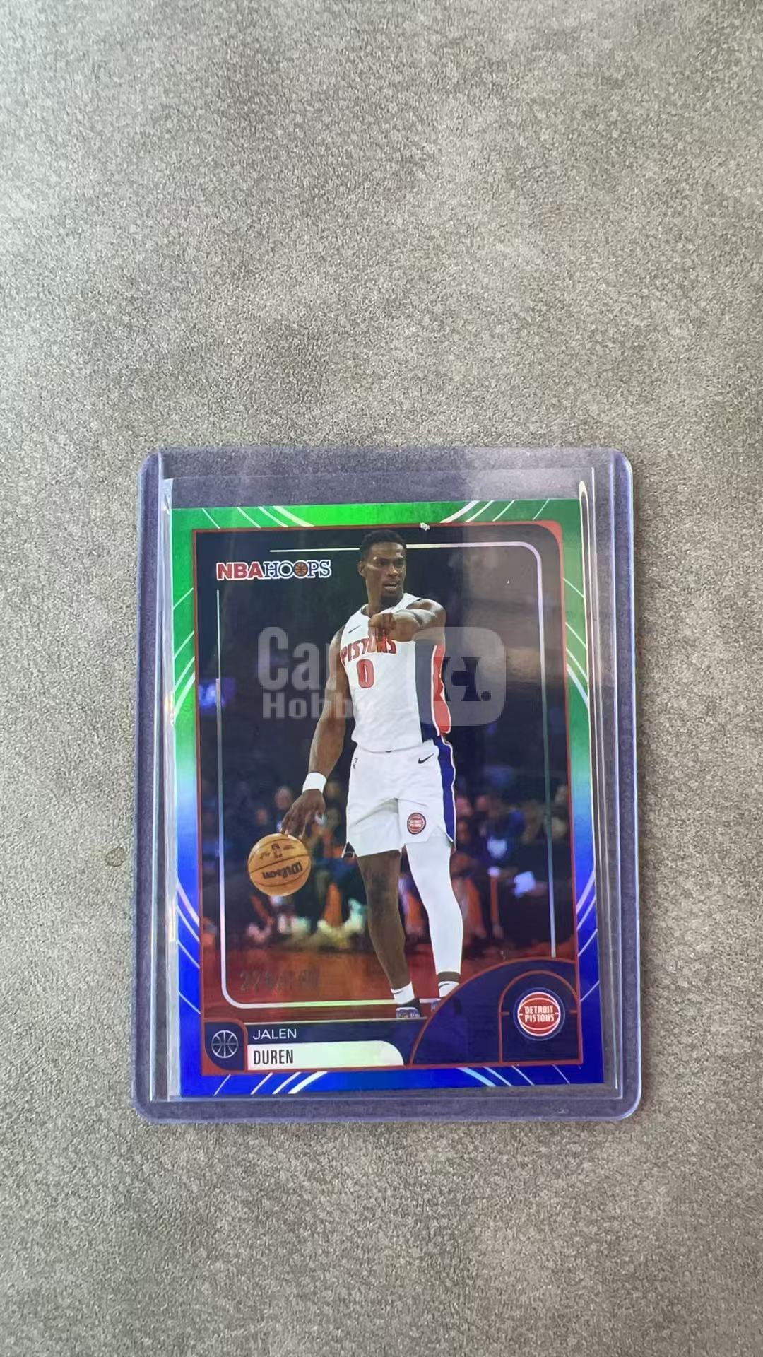 4933【330球星卡实体店代卖】2025-26 Topps Hoops 杰伦杜伦(Jalen Duren)228/249编 仅顺丰寄付(机长)