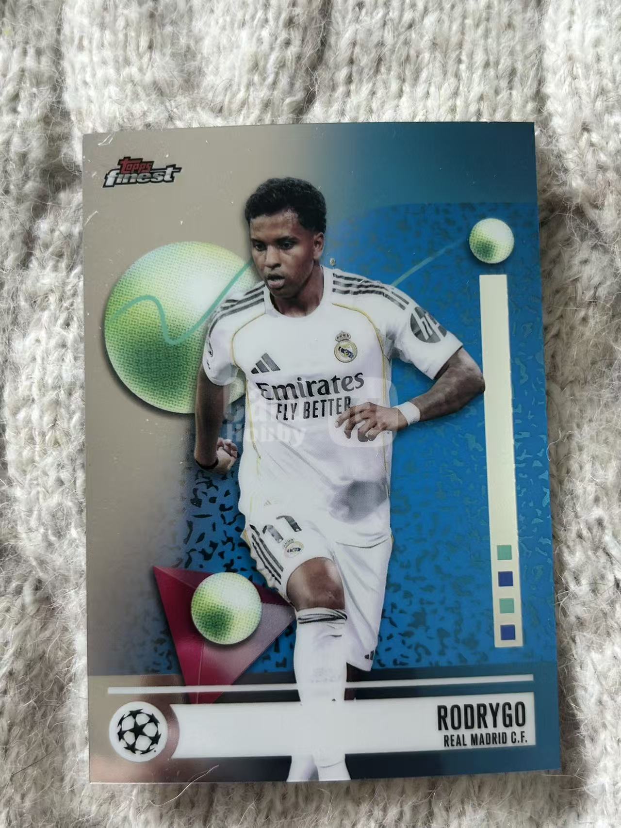 2024 Topps UEFA Champions League Rodrygo 欧冠 - 罗德里戈 - 皇马边路尖刀,速度灵巧兼备,欧冠关键先生,门前终结高效,凑套必备