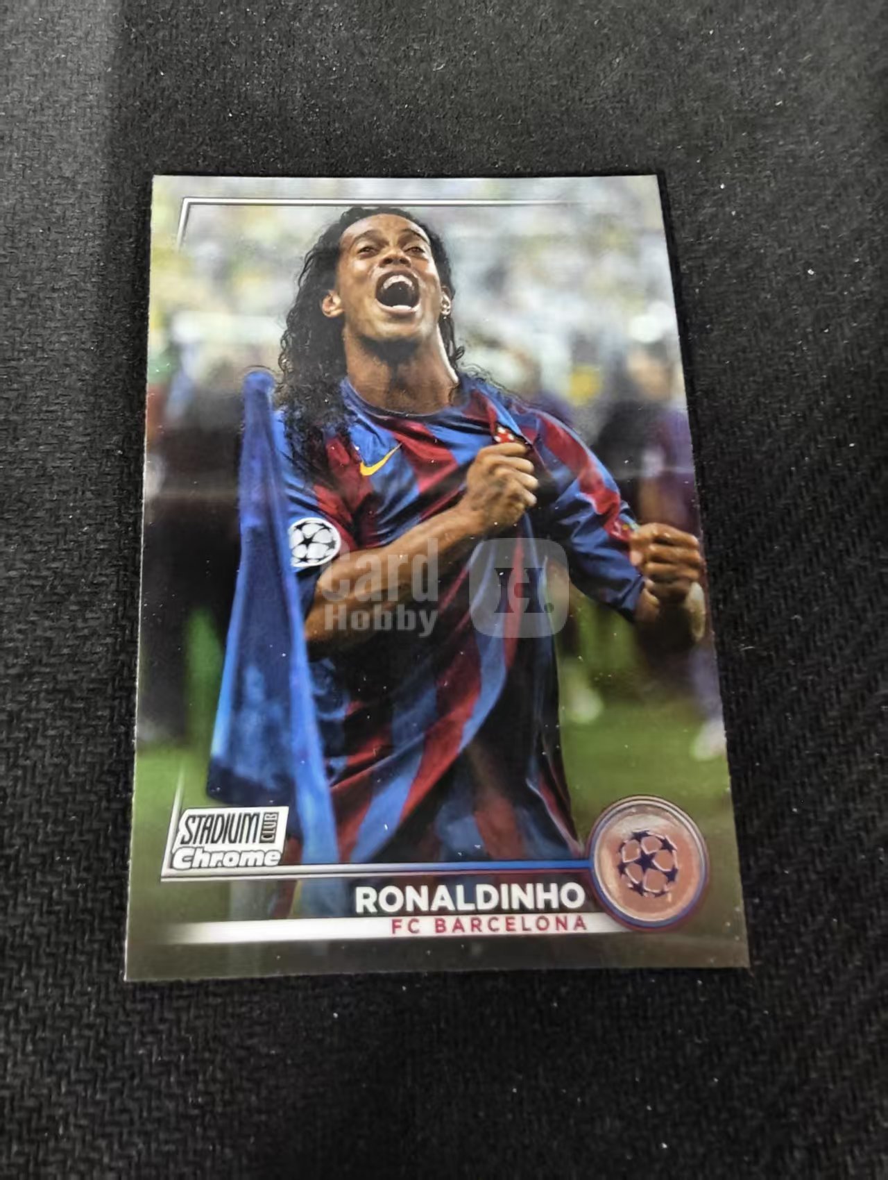 【可合并,不累计】2023 Topps Stadium Club Chrome Ronaldinho 罗纳尔迪尼奥 巴萨 欧冠 竞技场 不保卡品 介意勿拍 #10
