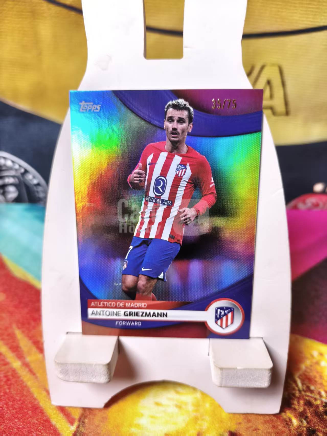 2023-24 Topps 马德里竞技 队盒 Antoine Griezmann 格列兹曼 马竞 75编 特卡 收藏必备
