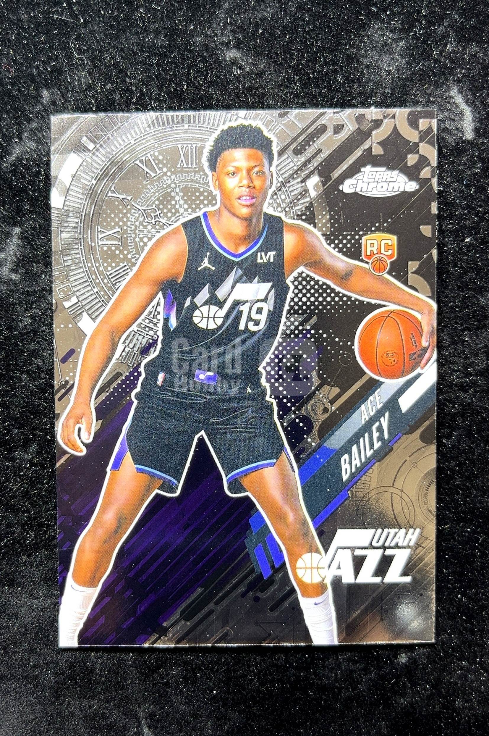 【小白1%代卖】2025 Topps Chrome Go Time Ace Bailey 新秀 RC 卡品如图 高价值 #GT-29 Utah Jazz 犹他爵士 0702
