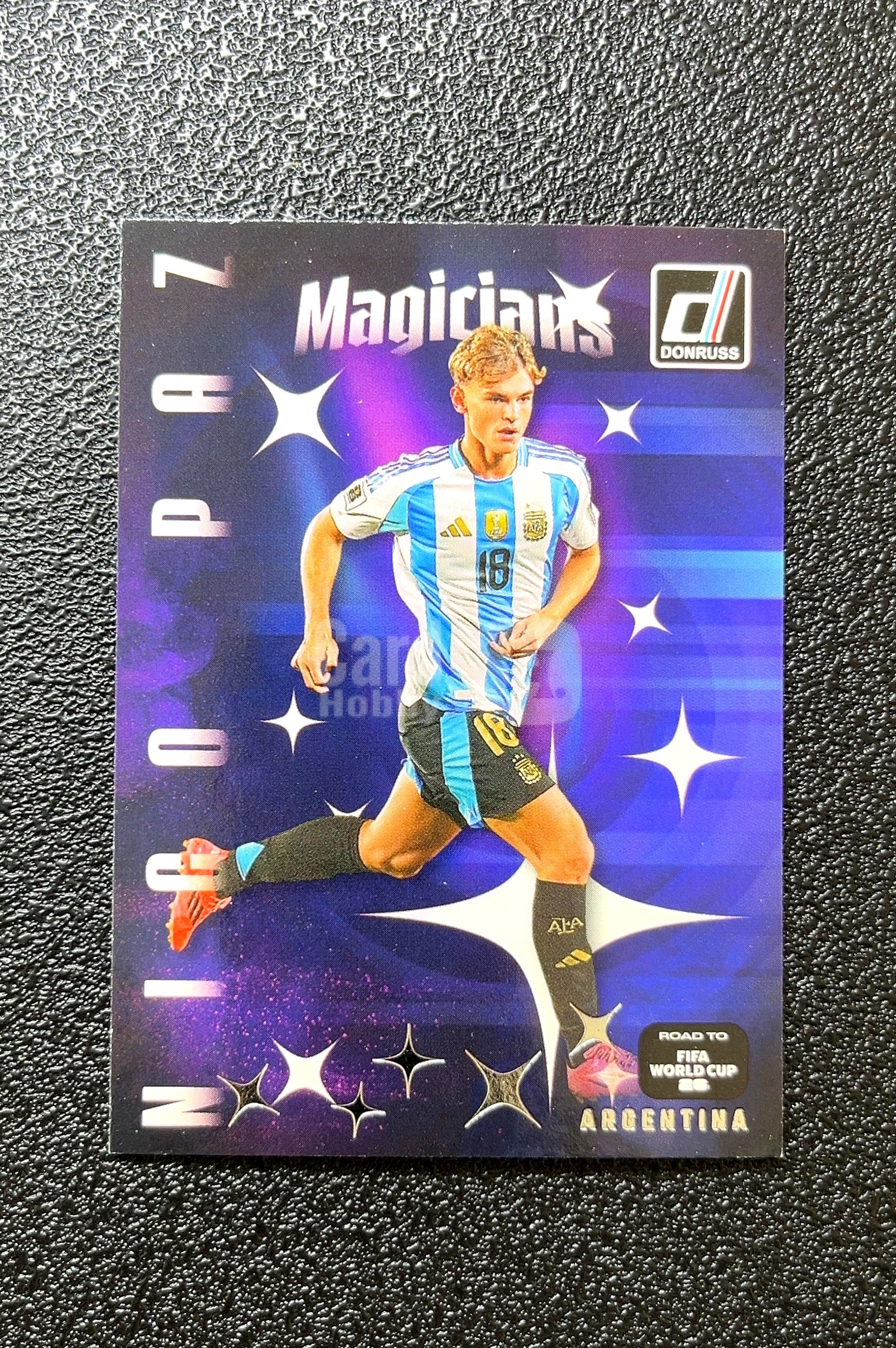 【岛屿拍卖】2025 Donruss Magicians Road to FIFA World Cup 世界杯之路 Nico Paz 尼科·帕斯 卡品如图 高价值 #25 0024#362