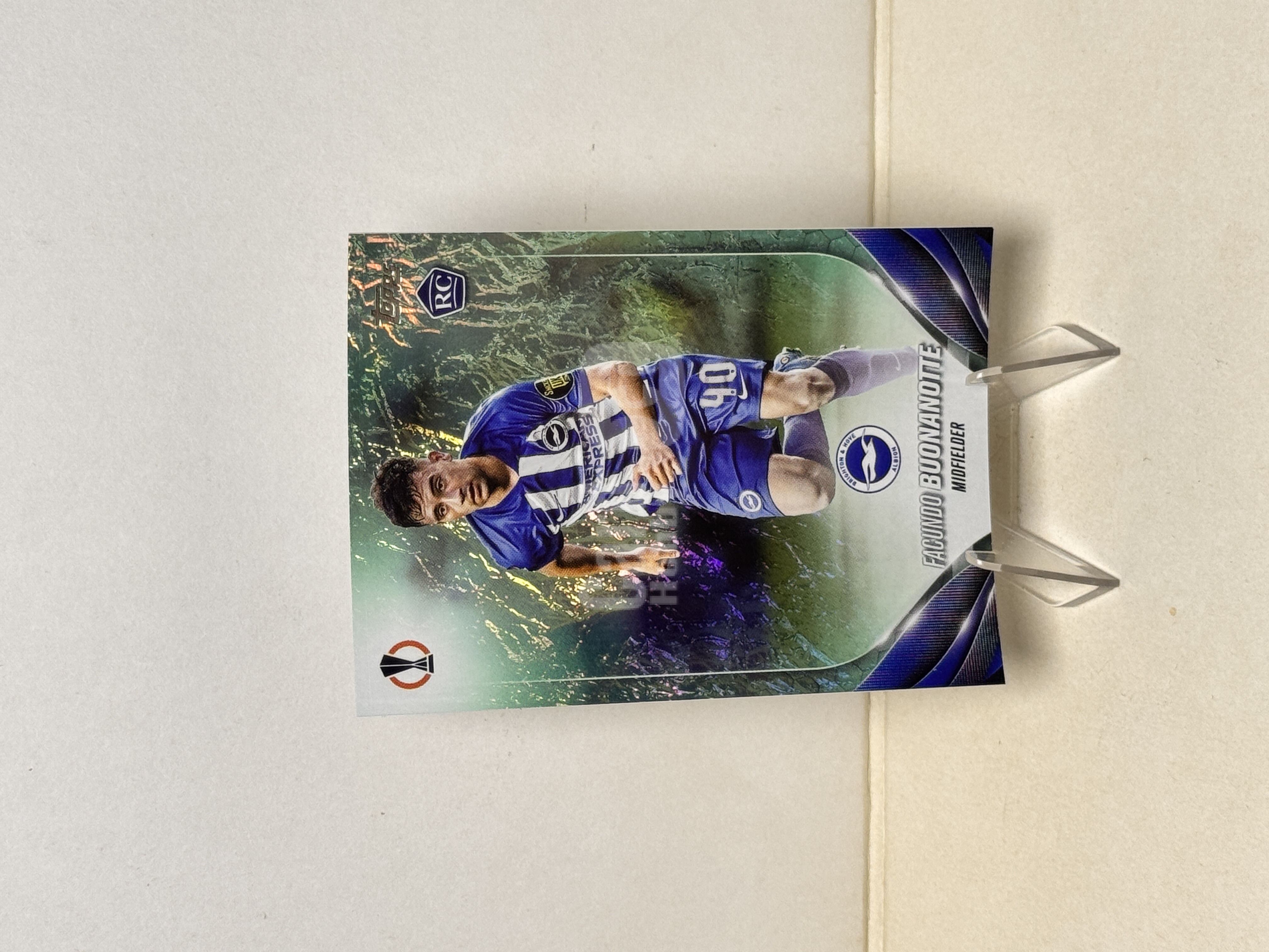 2024 Topps UCC Facundo Buonanotte RC 欧冠 碧玉 阿根廷 布莱顿 新秀 法昆多 博纳诺特 碧玉折 折射 实卡精美 收藏必备 卡品如图【星爷代拍】K3-4