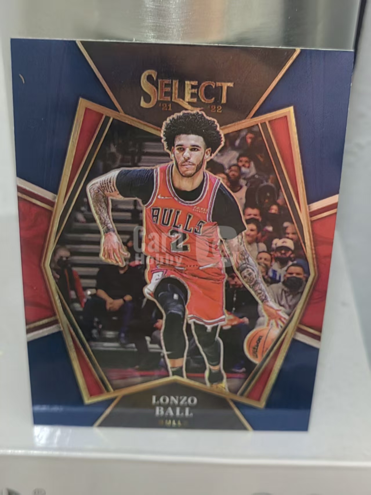 2021-22 Panini Select Lonzo Ball 朗佐 鲍尔 大球 公牛 篮 白边白角 不保卡品 卡品如图