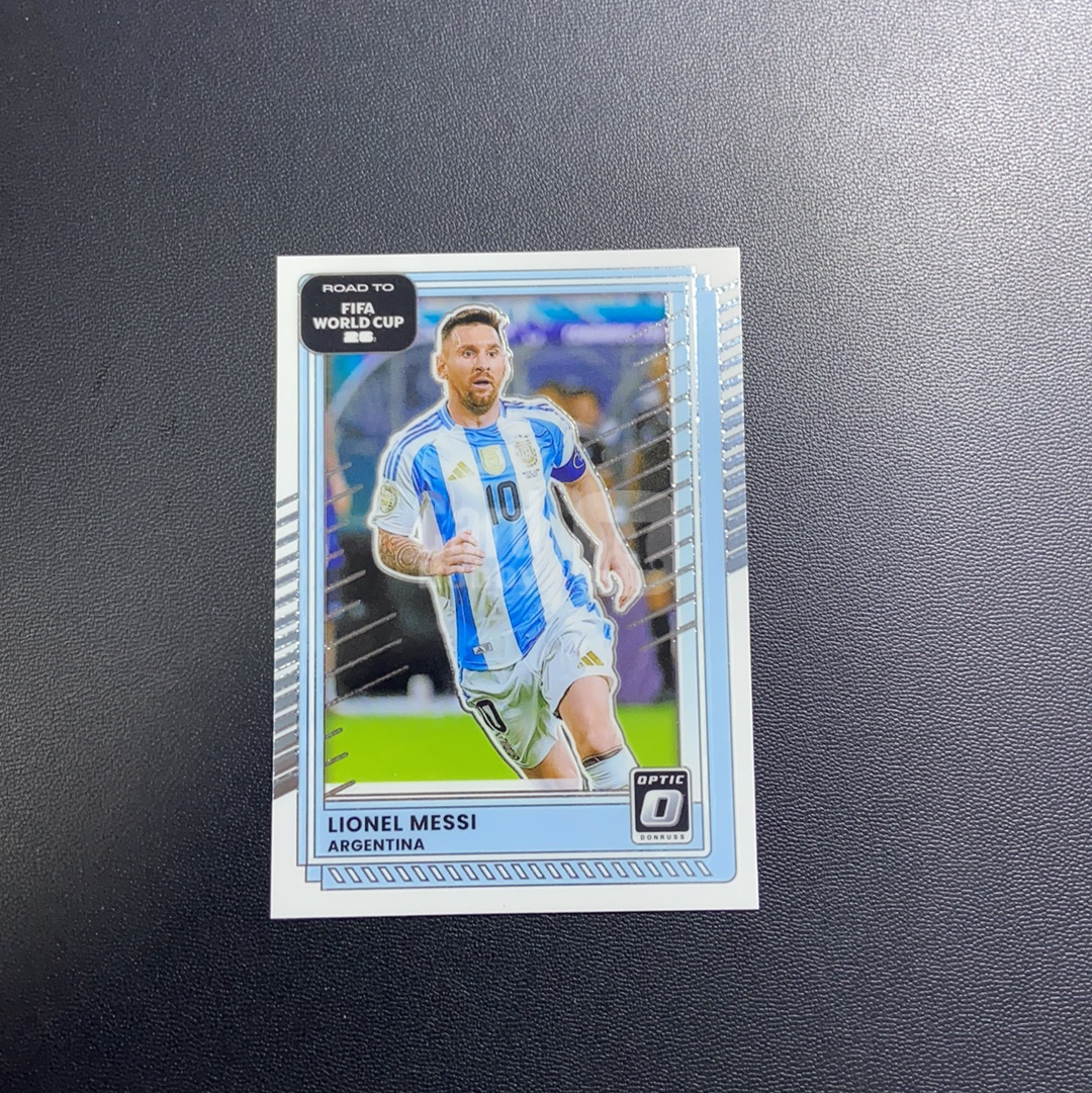 【小牛代拍】2025-26 Panini Donruss Road to World Cup Lionel Messi 世界杯 杜蕾斯 阿根廷 里奥 梅西 O版 Base 卡品如图(楚哥)