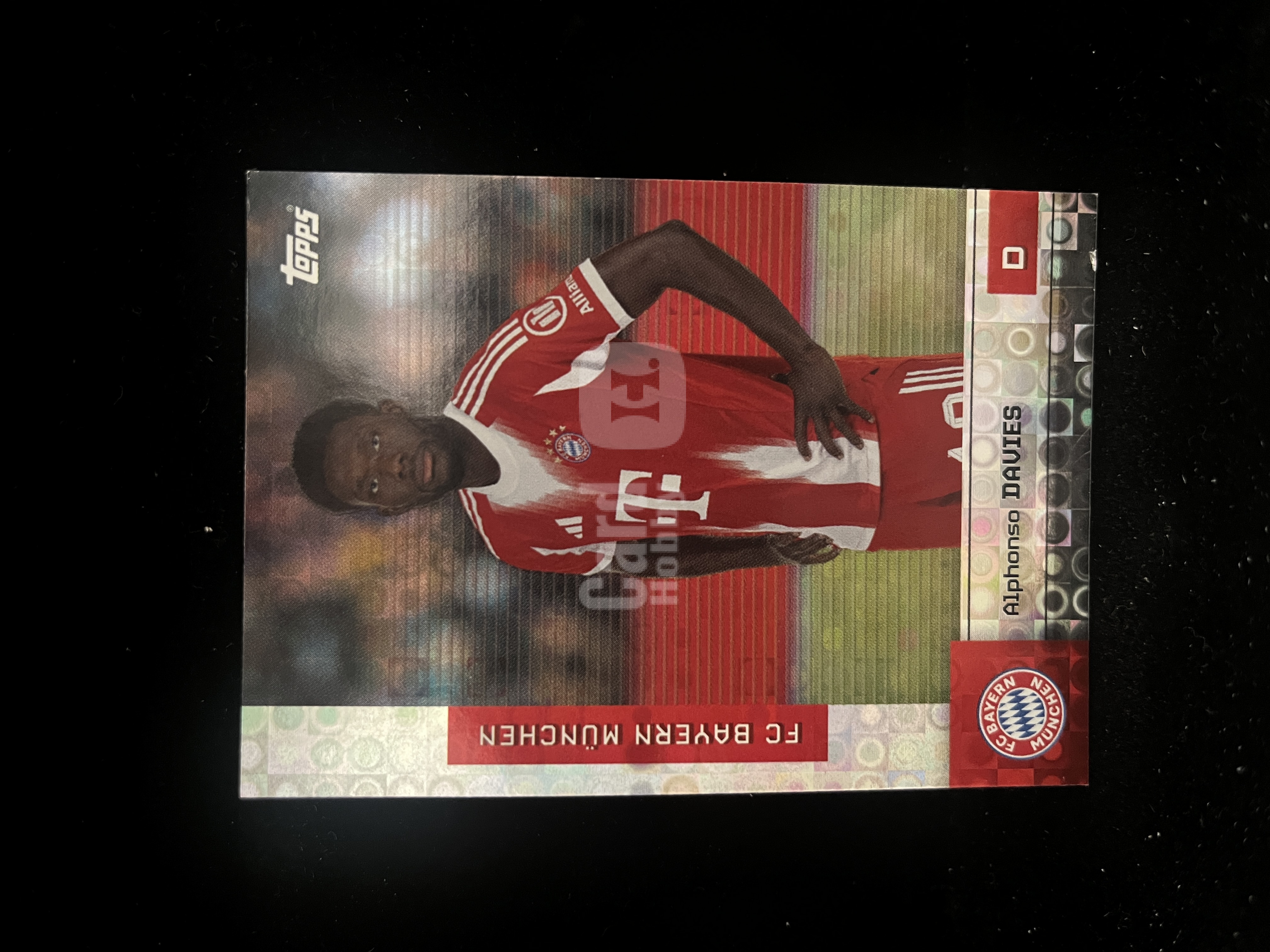 免费代拍 Topps FC Bayern München Team Set 德甲 阿方索·戴维斯 Alphonso Davies 折射 卡品如图#I156