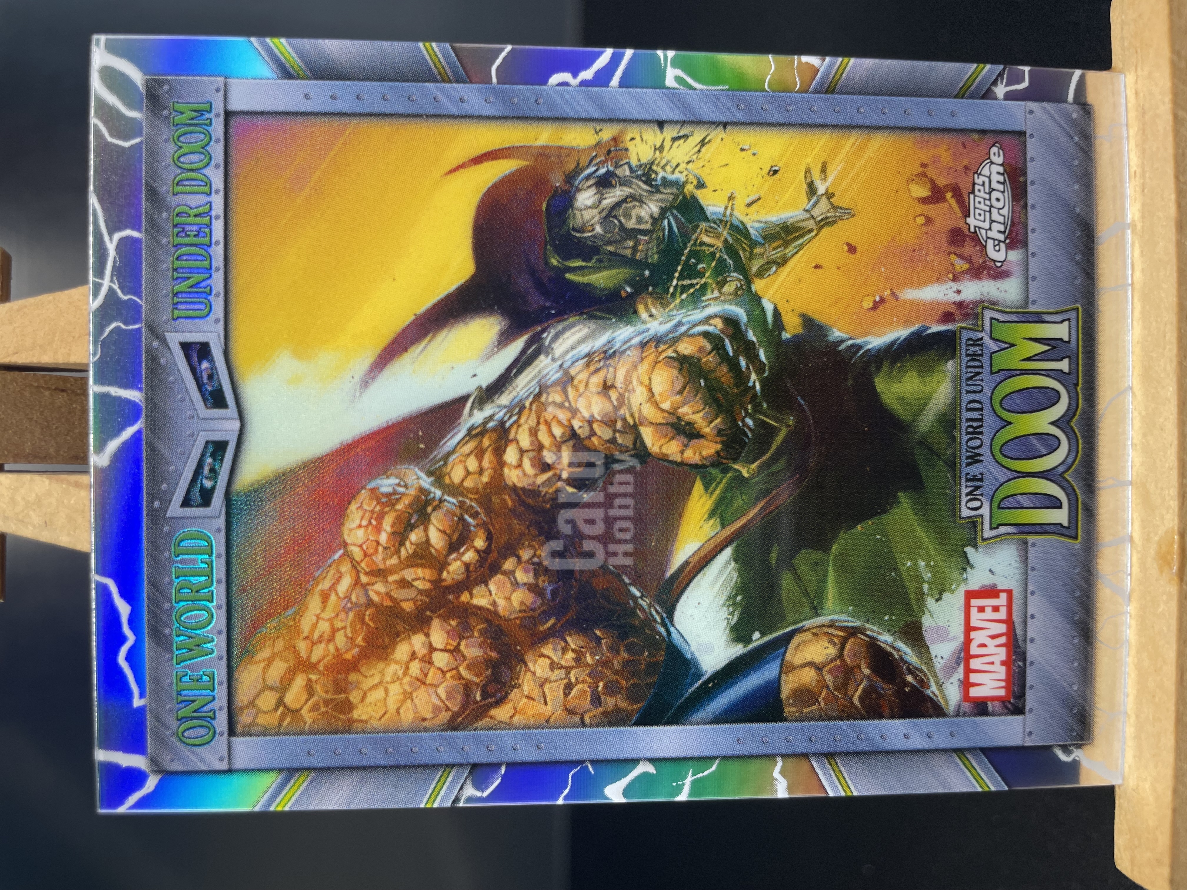 (B6)2026 TOPPS MARVEL 折射 石头人 猛击 毁灭博士 瞬间 实卡好看 收藏凑套必备 卡品如图 !!!