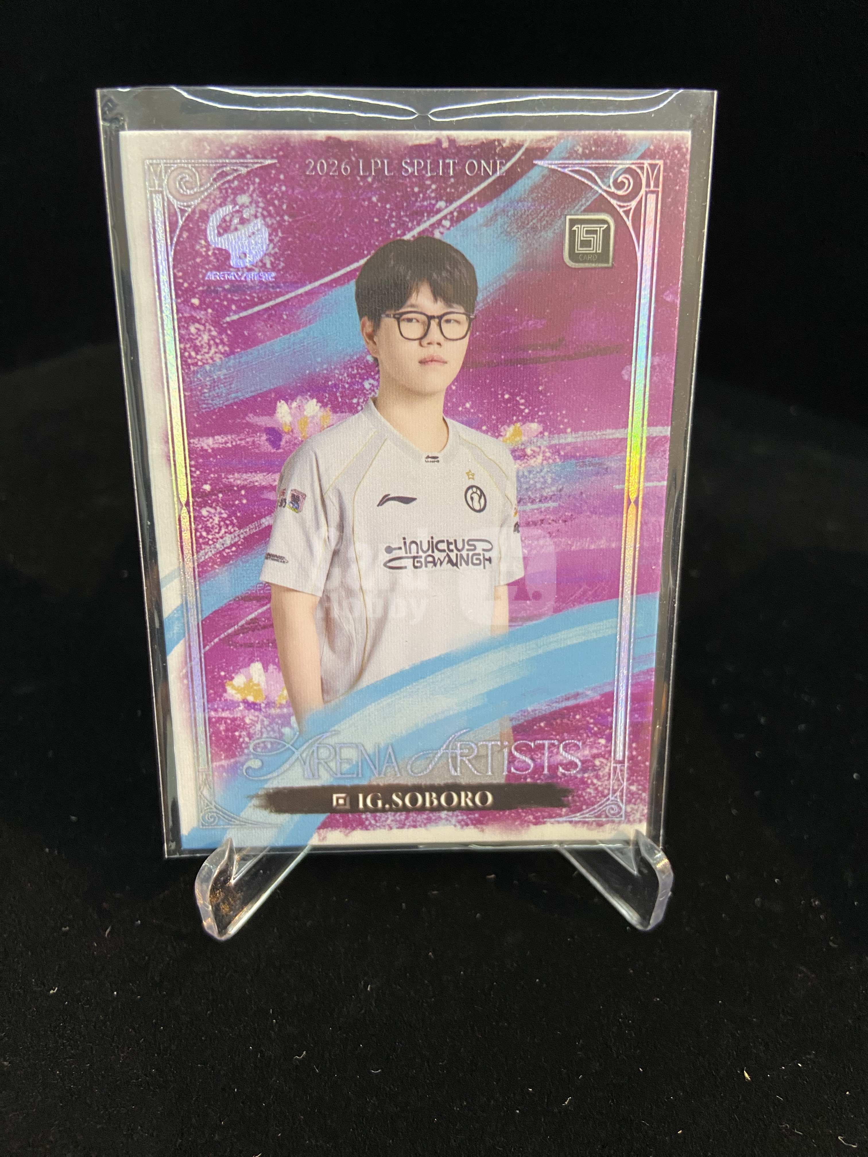 2026 Buffun LPL SOBORO 战队拼图卡 梦雾紫 IG 12/15 不凡玩品 英雄联盟 赛场艺术家 西好