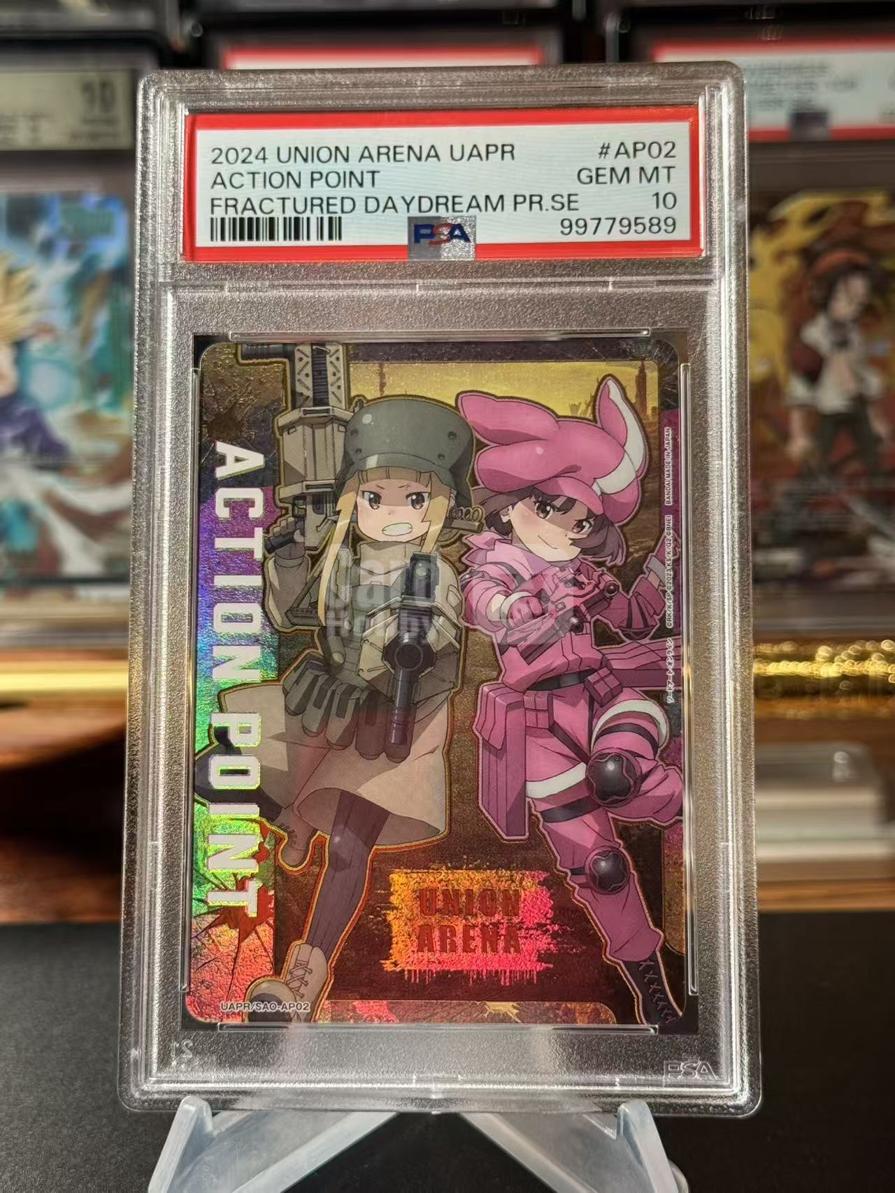 【携战之境UA】 刀剑神域 TCG,AP卡 PSA10分 持续暴涨中~高卡,爆闪,闪卡,高端玩家必入!默认微瑕!关联宝可梦,海贼王,龙珠,WS,UA,皮卡丘