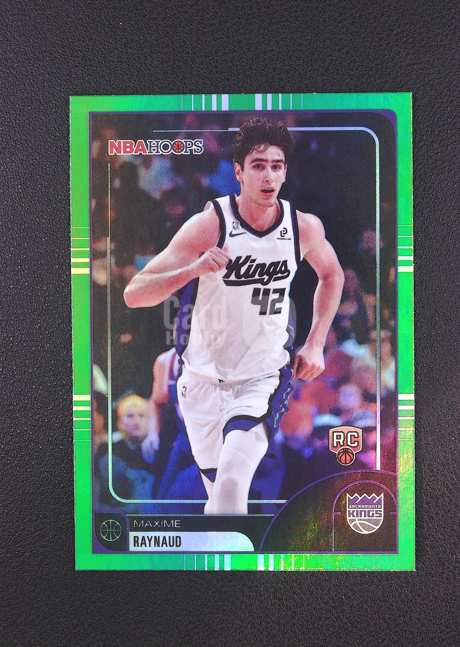 2026 Topps Hoops Maxime Raynaud RC 马克西姆 雷诺 新秀 绿折 国王【Big M 代拍】 AQ888