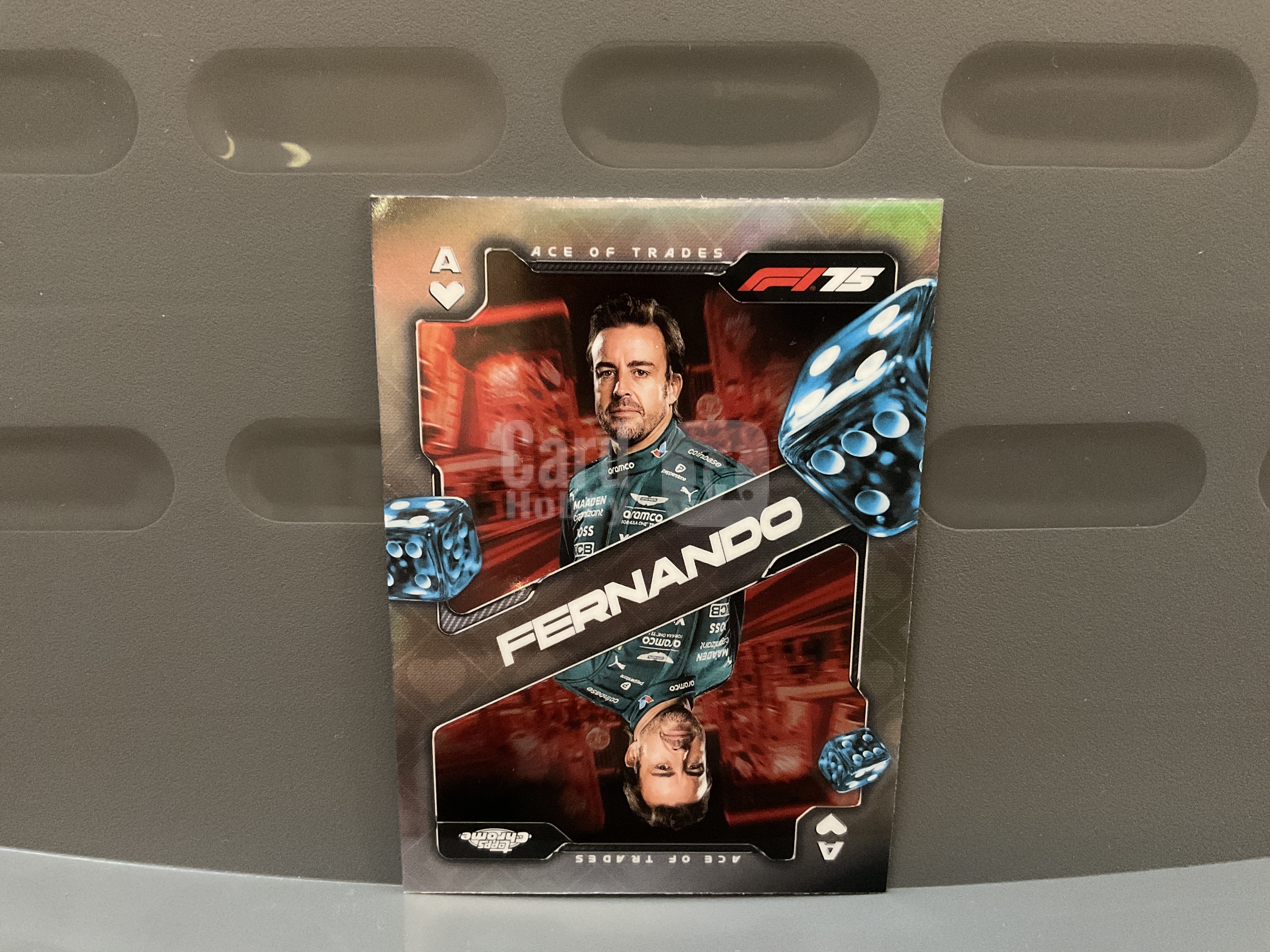2025 Topps Chrome Fernando Alonso #SCA-6 阿隆索 费尔南多 F1 阿斯顿马丁 头哥 阿斯顿马丁车队 折射 行业王牌 赛道王牌 F1方程式
