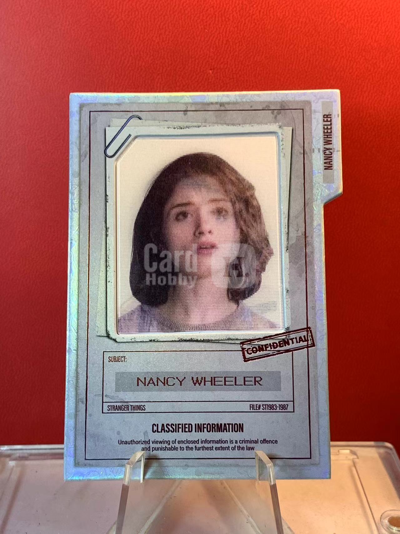 (詹叔代拍)2026 WUSTYLE Stranger Things 怪奇物语 Nancy Wheeler 南希 惠勒 机密档案 四重变化版 i3 顺丰寄付