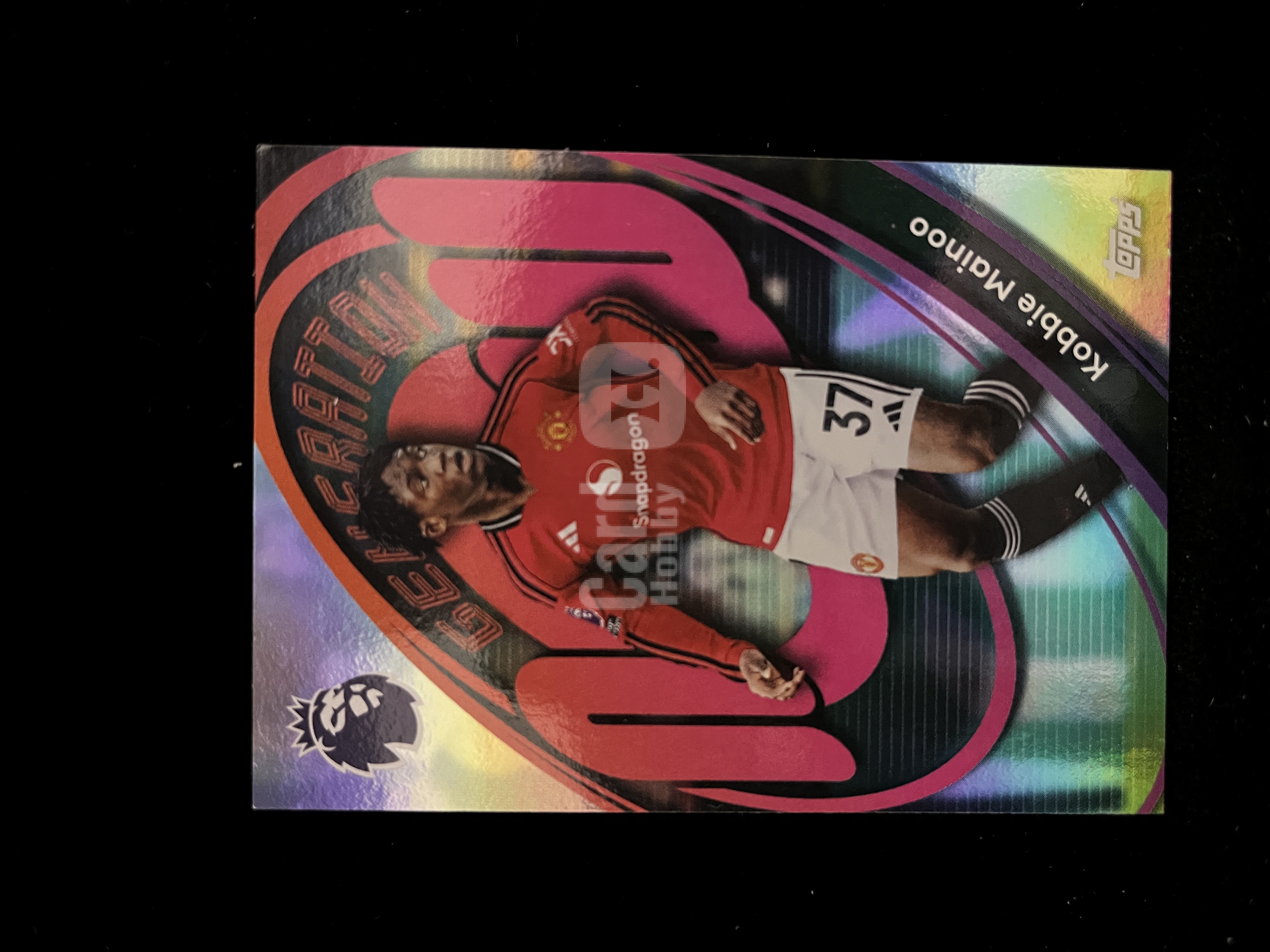 免费代拍 2024 Topps Premier League 英超 科比·梅努 Kobbie Mainoo 折射 卡品如图#H833