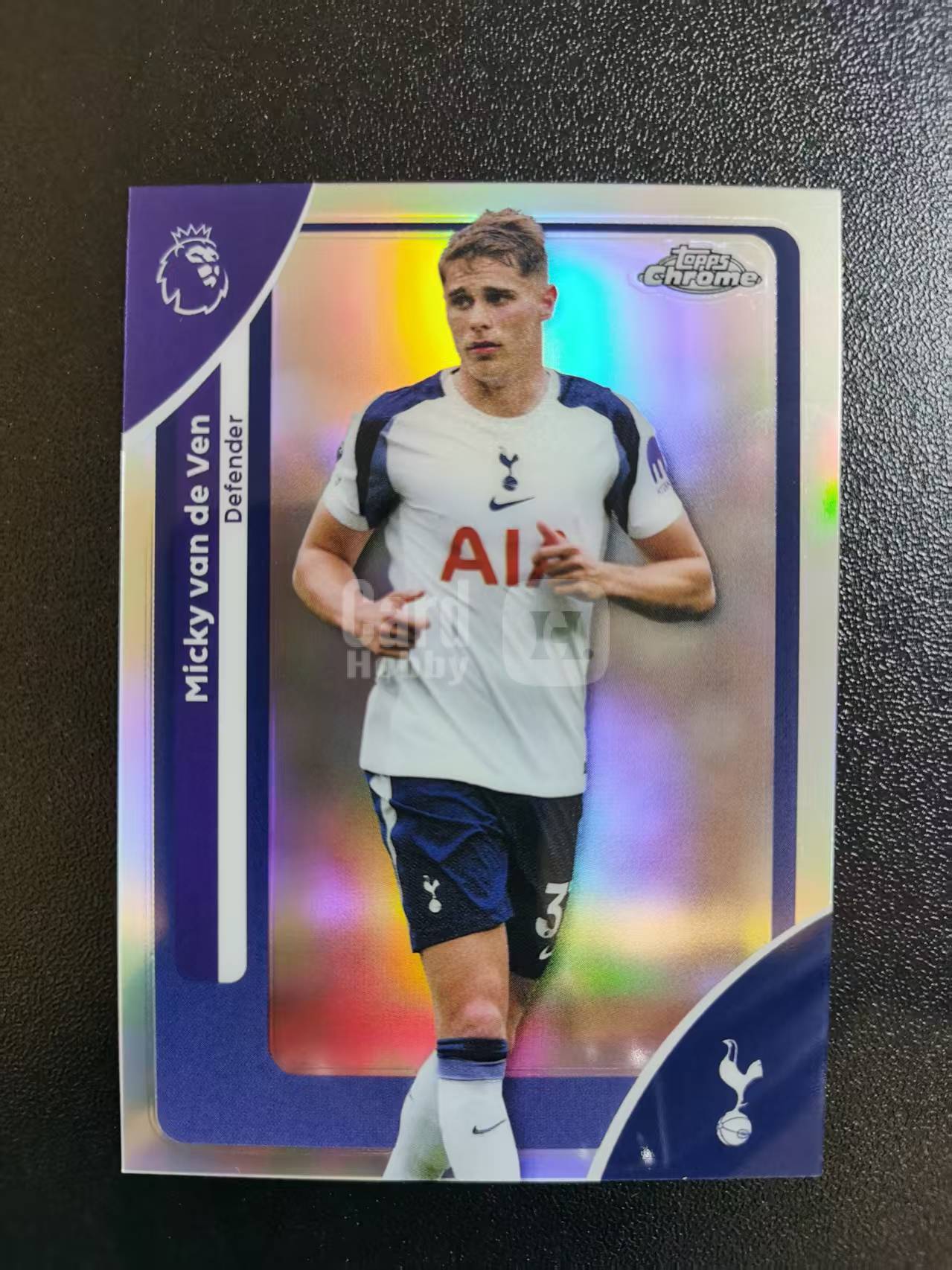 2026 Topps Chrome Micky van de Ven 范德文 热刺 TC英超 银折 收藏凑套 卡品如图 免费代拍CC02