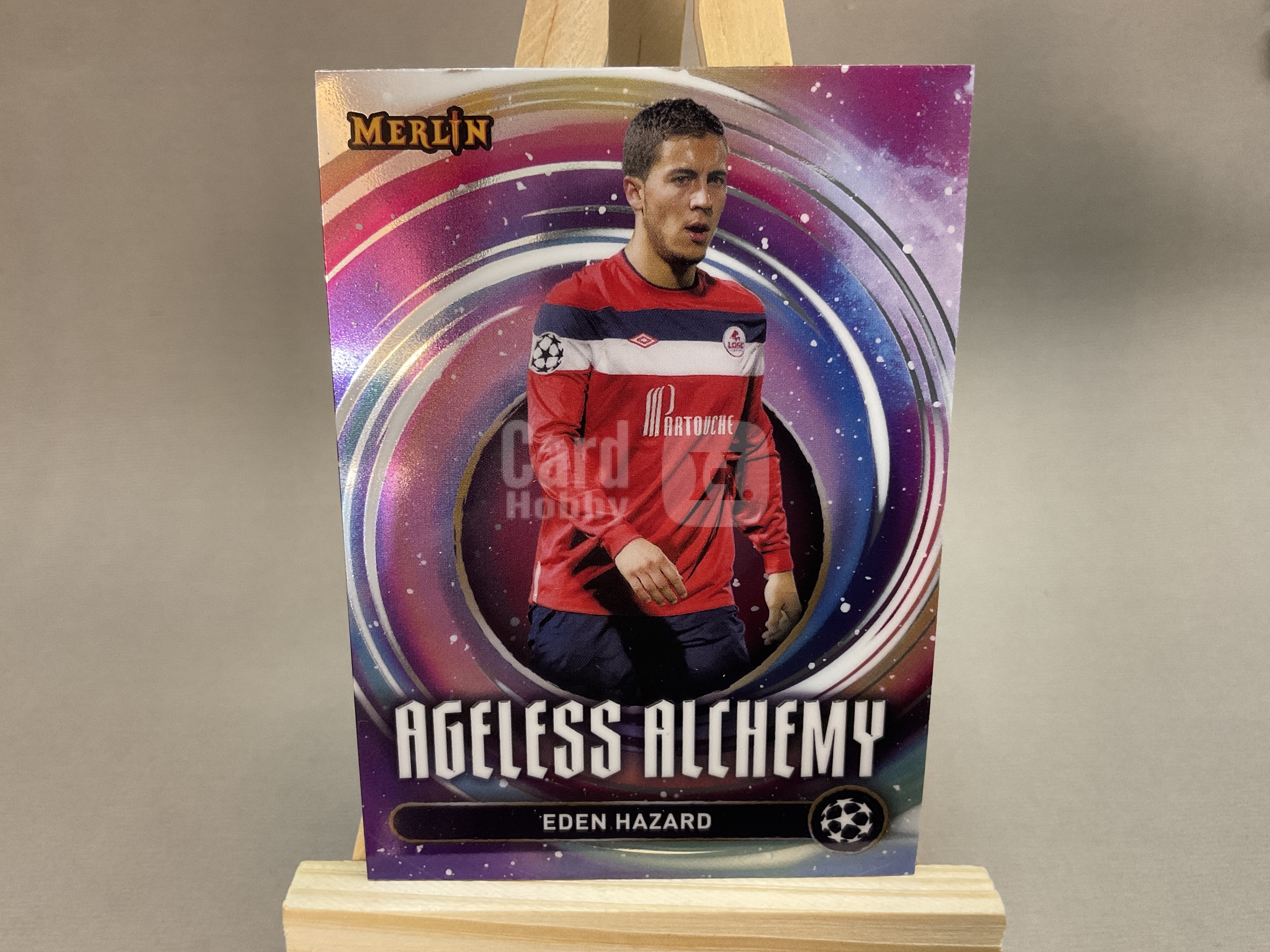 2025 Topps Merlin Eden Hazard #AA-29 阿扎尔 欧冠 里尔 chrome 比利时🇧🇪切尔西传奇 梅林