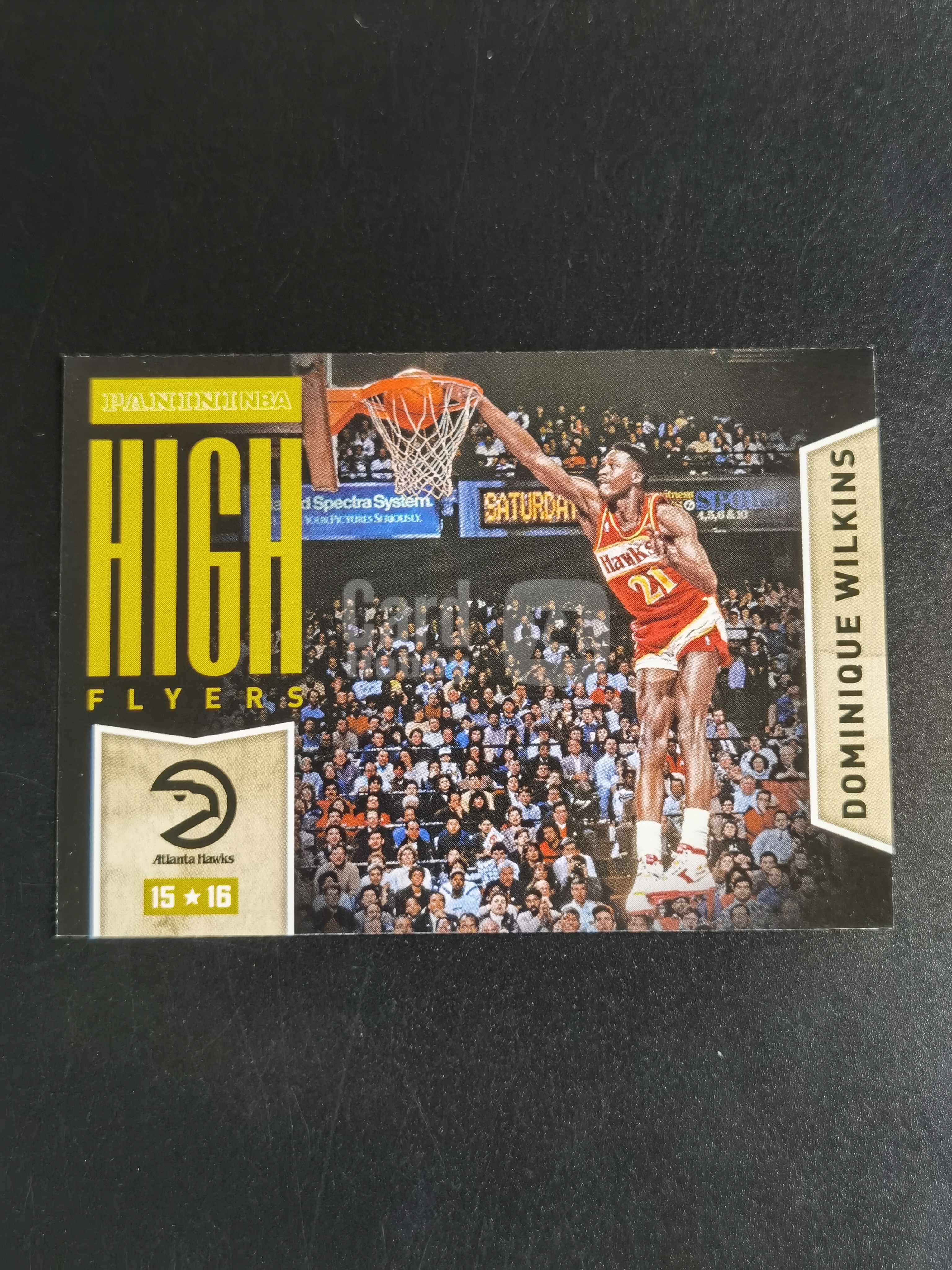 2015-16 Panini NBA Dominique Wilkins High Flyers特卡 多米尼克 威尔金斯 卡品如图 专收必备