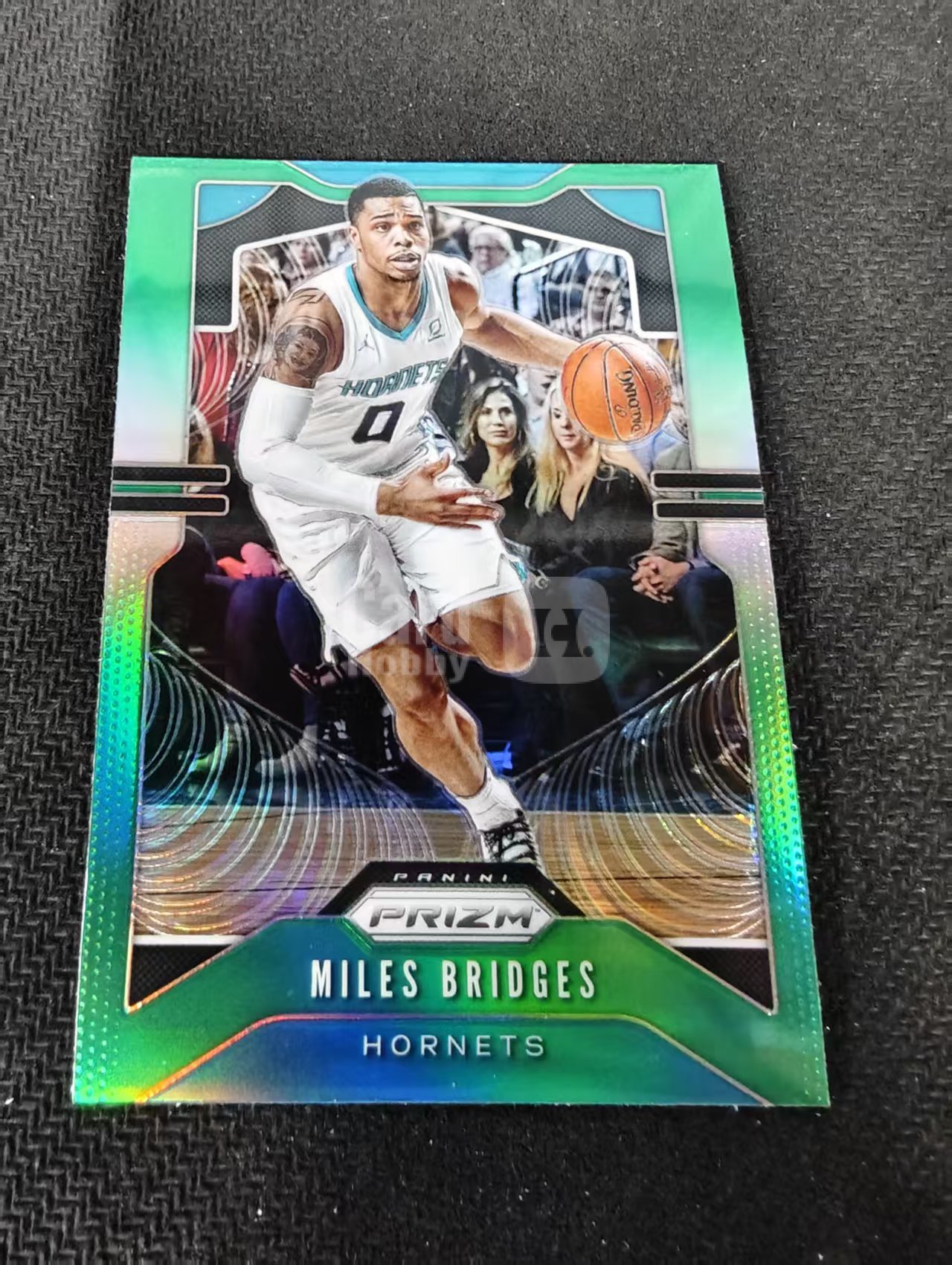2019-20 Panini Prizm Miles Bridges 黄蜂 迈尔斯 布里奇斯 小乔 绿折 PZ 划痕 边角瑕疵 #55