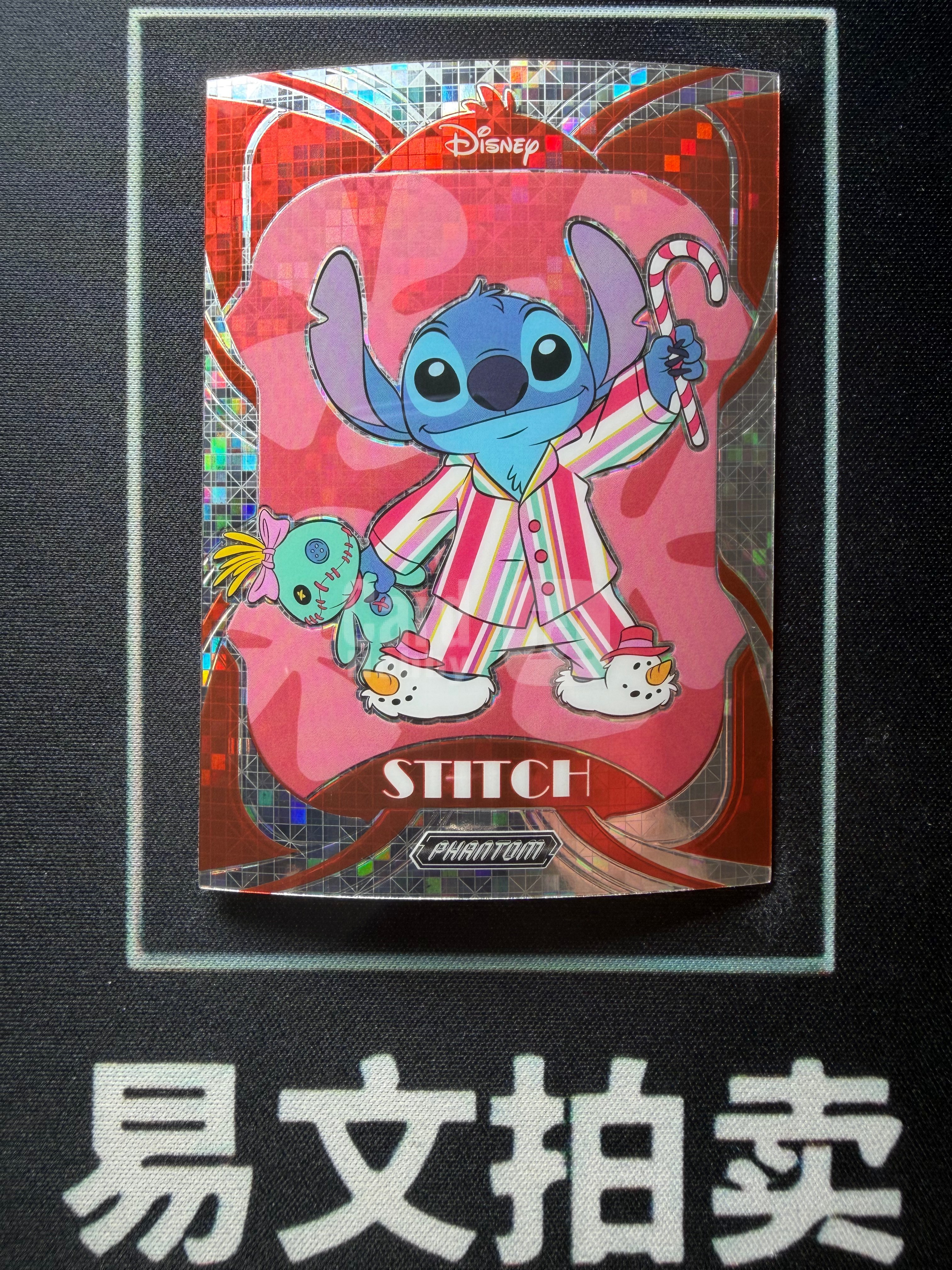 【易文拍卖 超级回款】2025 Kakawo Disney Phantom 卡卡沃 迪士尼 PD-SHR-40 STITCH 史迪奇 史迪仔 75编 红折 史迪仔来了 特卡 卡品如图#小昕