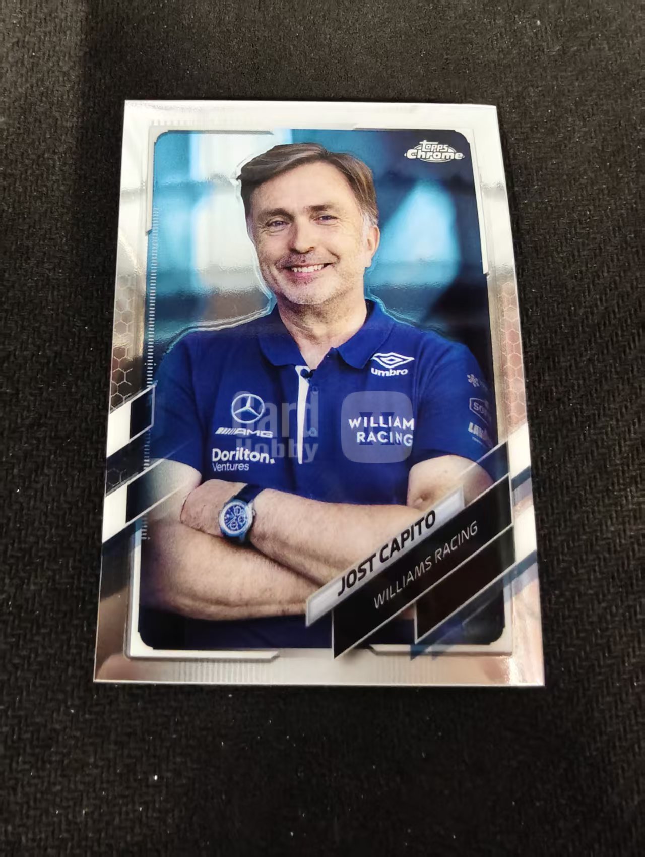 2021 Topps Chrome Jost Capito F1 威廉姆斯 领队 约斯特 卡皮托 划痕 边角瑕疵 #90