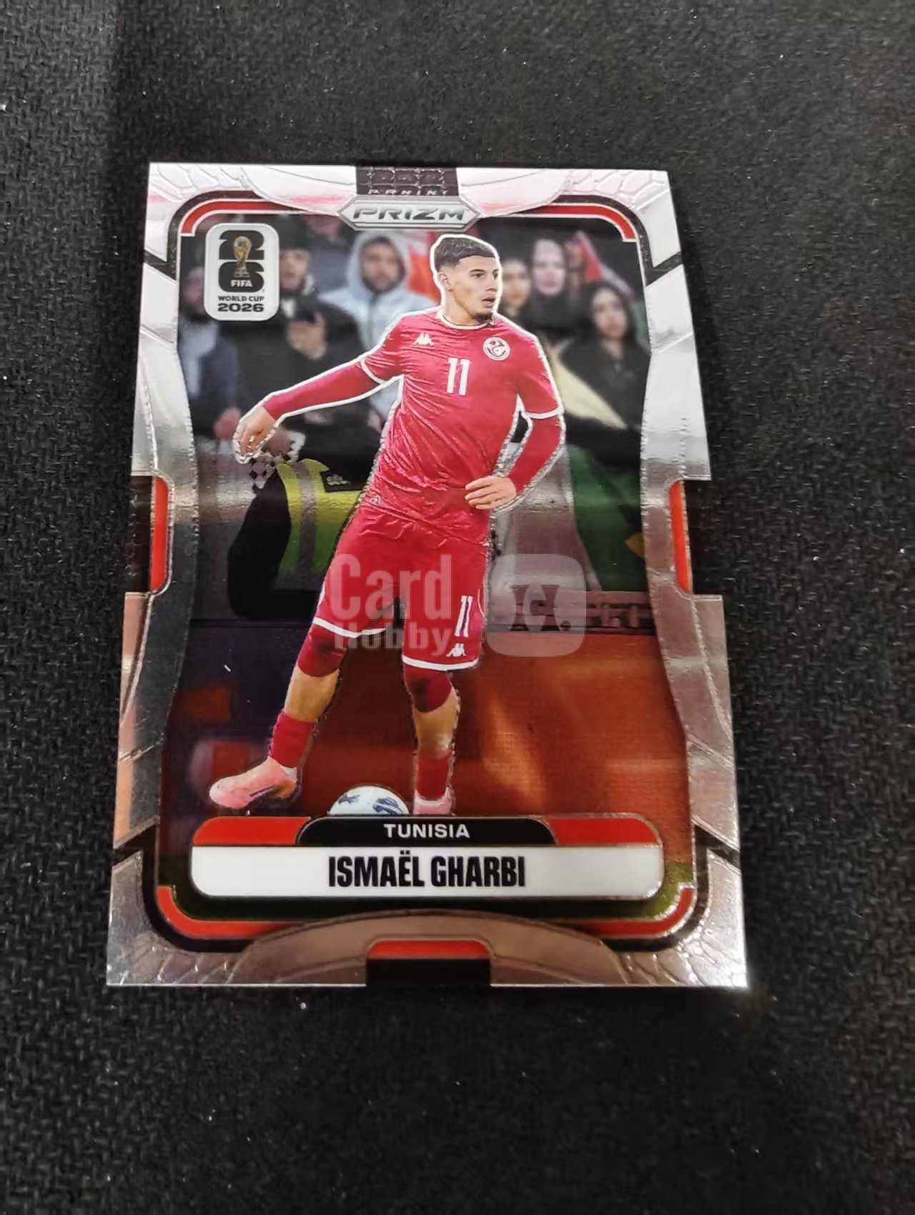 2026 Panini World Cup Prizm Ismael Gharbi 世界杯PZ 突尼斯 伊斯梅尔加尔比 PZ世界杯 划痕 边角瑕疵#426