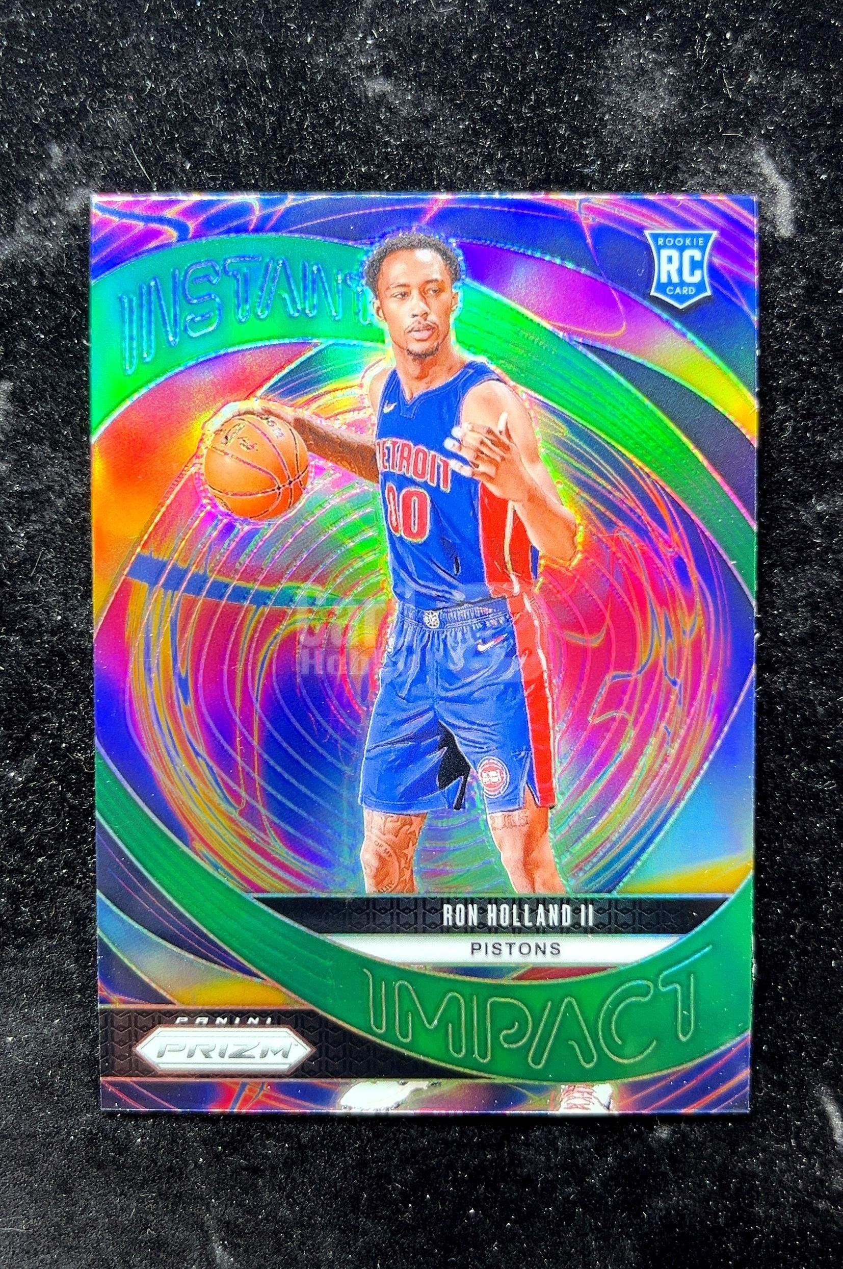 【小白1%代卖】2024 Panini Impact Instant 即时 Ron Holland II 朗·霍兰德二世 银折 绿平行 折射 新秀 RC 卡品如图 高价值 #13 0702