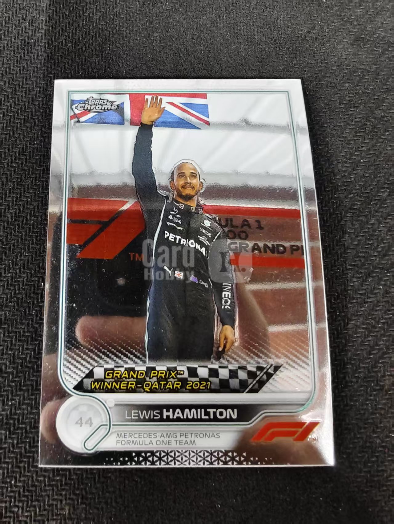 2022 Topps Chrome F1 Lewis Hamilton 刘易斯 汉密尔顿 AMG梅赛德斯奔驰 划痕 边角瑕疵 #170