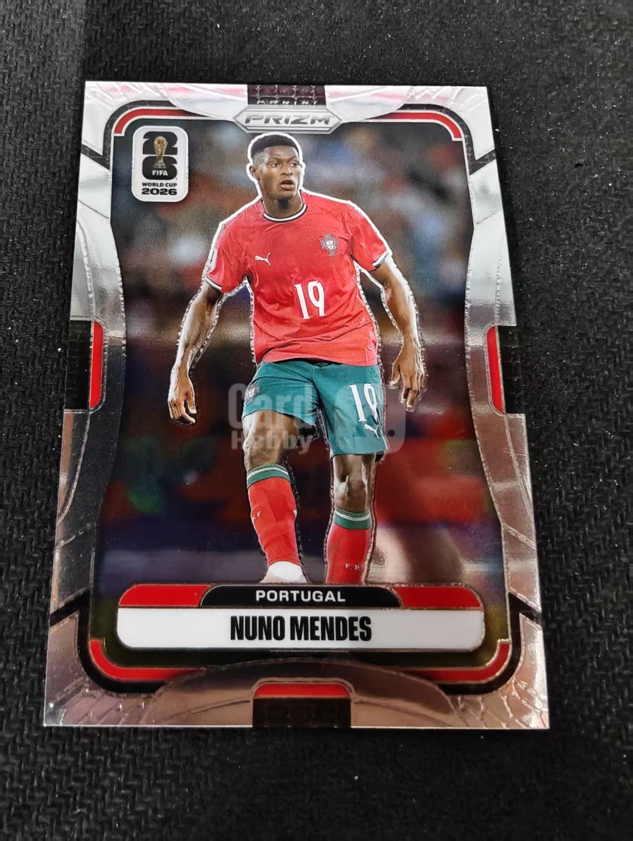 2026 Panini World Cup Prizm Nuno Mendes 努诺门德斯 大巴黎 葡萄牙 PZ世界杯 划痕 边角瑕疵#354