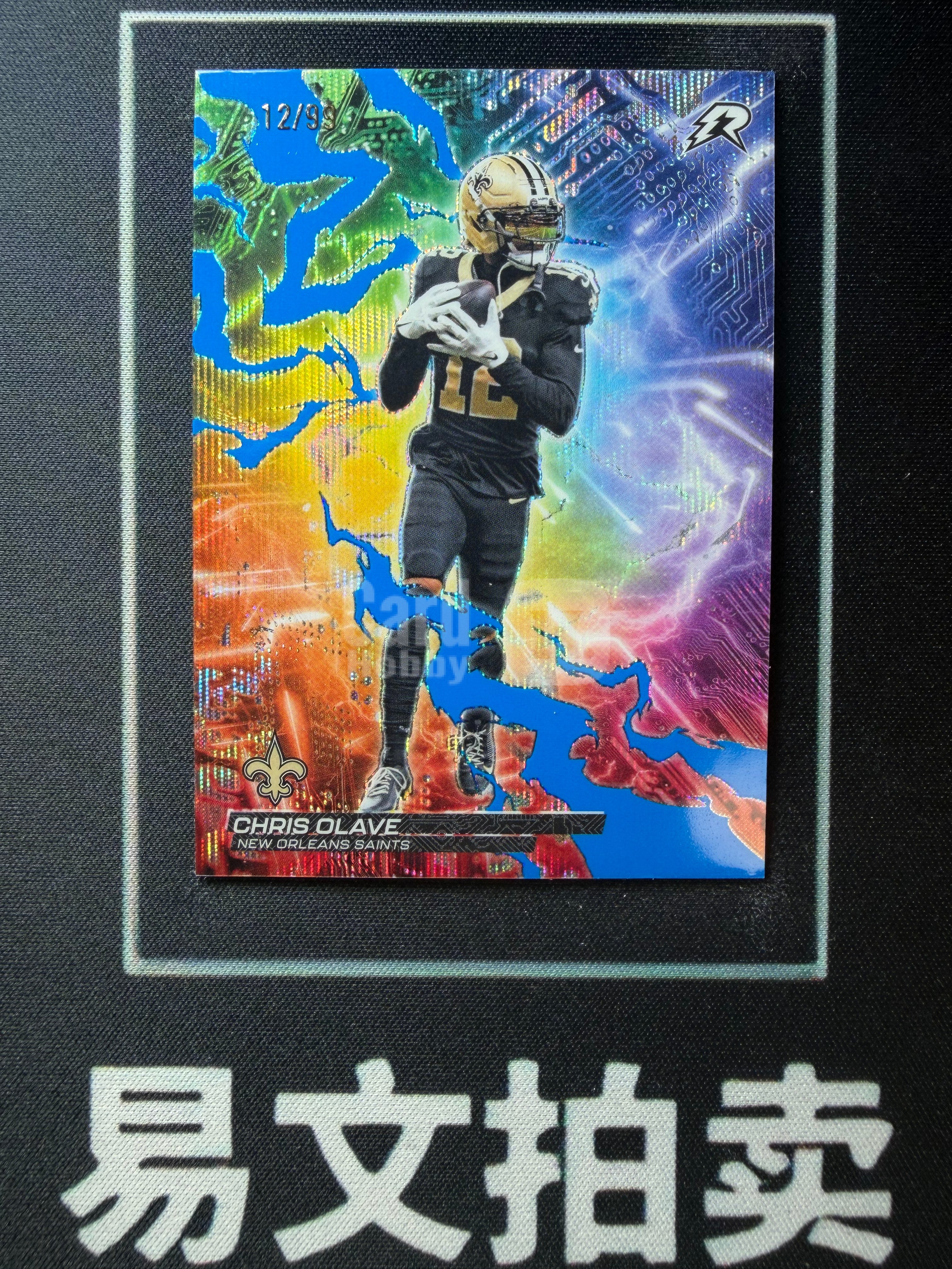 【易文拍卖 超级回款】2026 Topps Resurgence 橄榄球NFL CHRIS OLAVE 克里斯 奥拉夫 圣徒队 12/99编 卡品如图#TuTu
