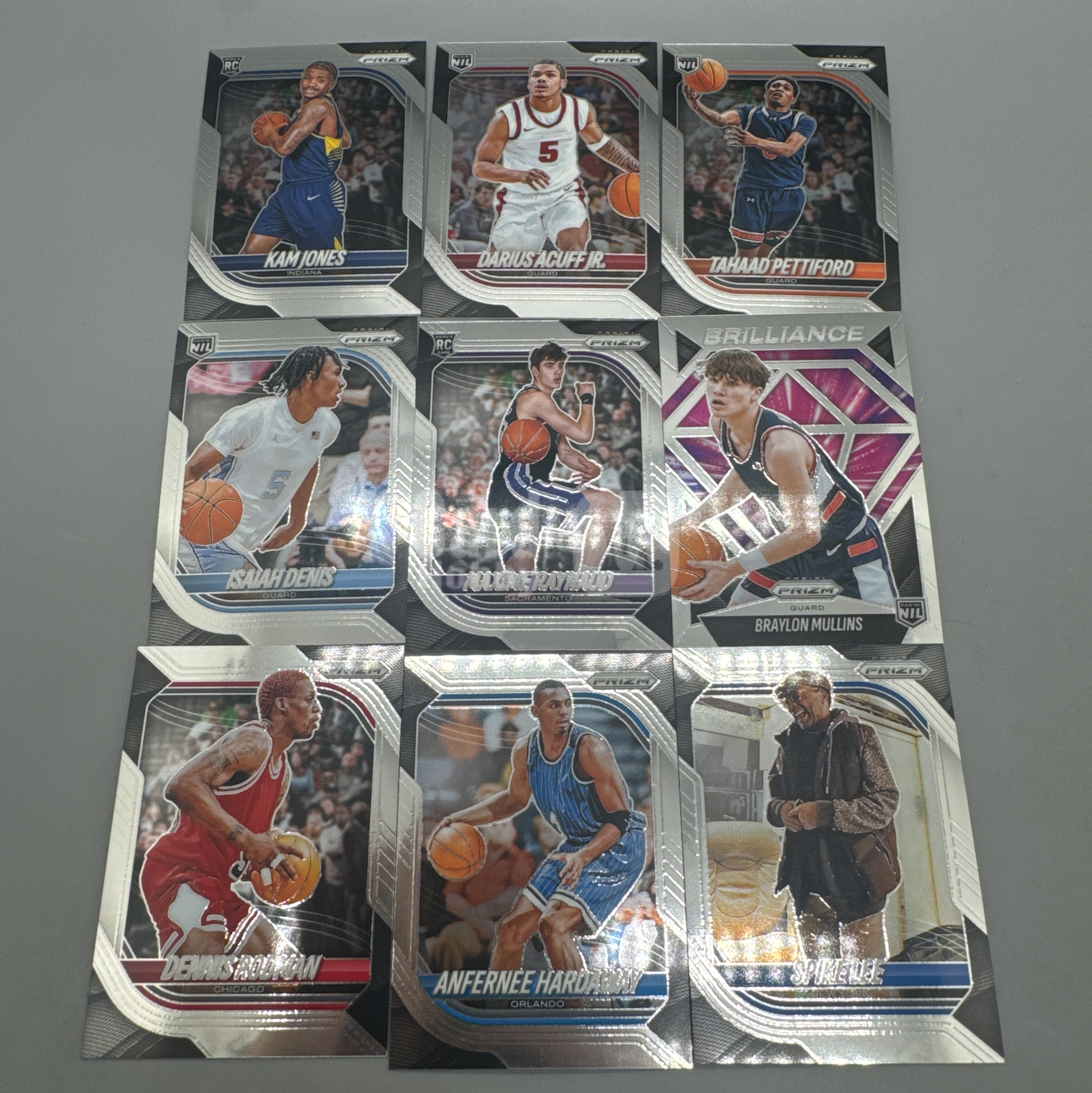 2025-26 Panini Prizm 篮球PZ 卡姆琼斯 小阿克夫 佩蒂福德 丹尼斯 雷蒙德 马林斯 罗德曼 哈达威 斯派克李 base rc 新秀 nil base 打包 不保卡品 曹哥