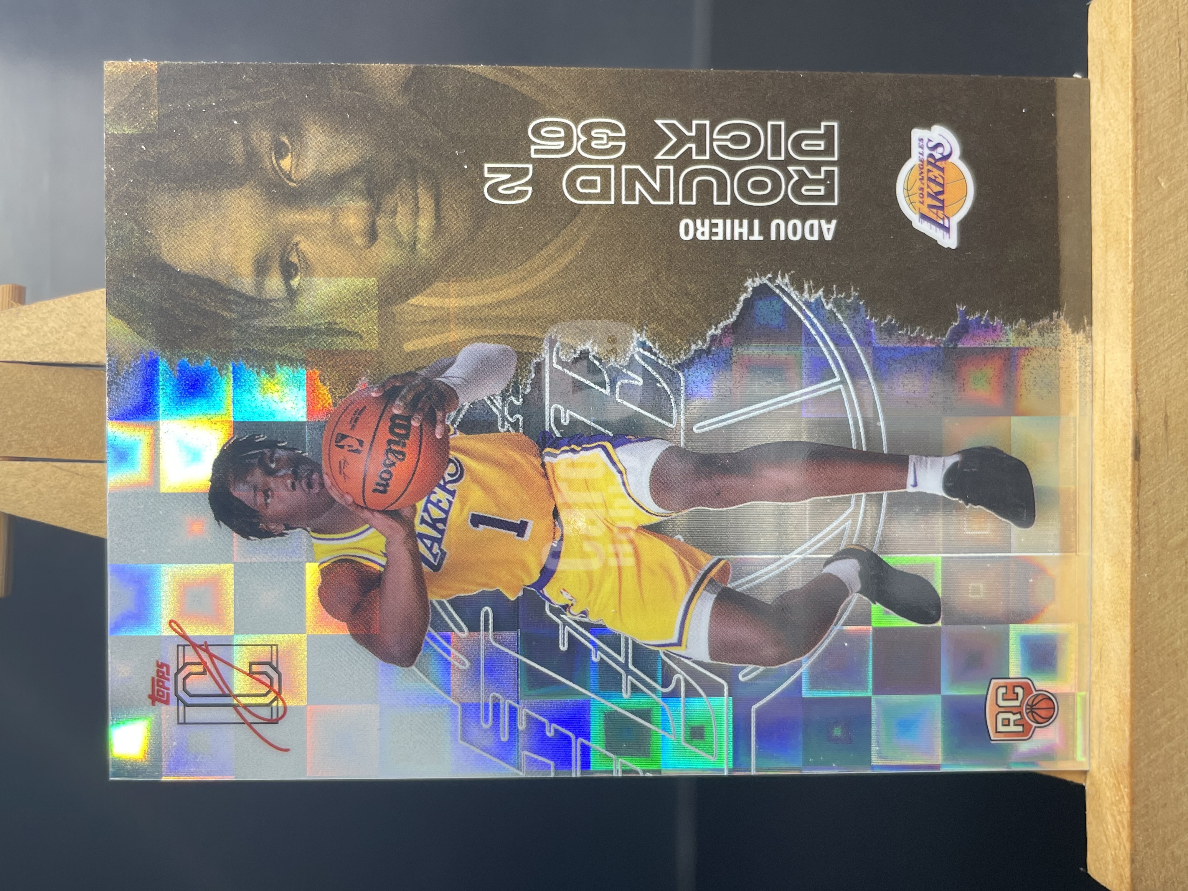 (A7) 2026 TOPPS 折射 阿杜 蒂耶罗 湖人 近期大热球星 收藏凑套必备 卡品如图 !!!