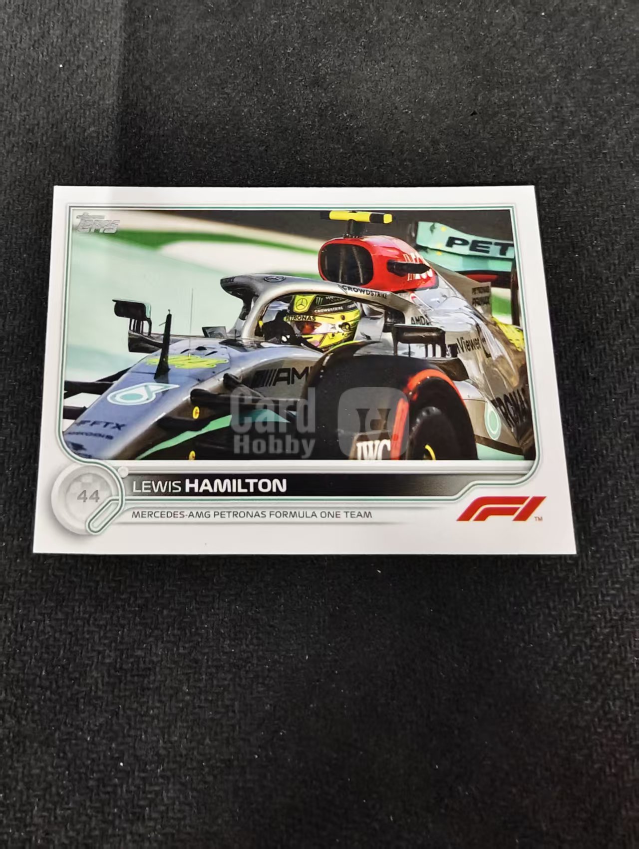 2022 Topps Chrome F1 Lewis Hamilton 刘易斯 汉密尔顿 AMG梅赛德斯奔驰 划痕 边角瑕疵 @7
