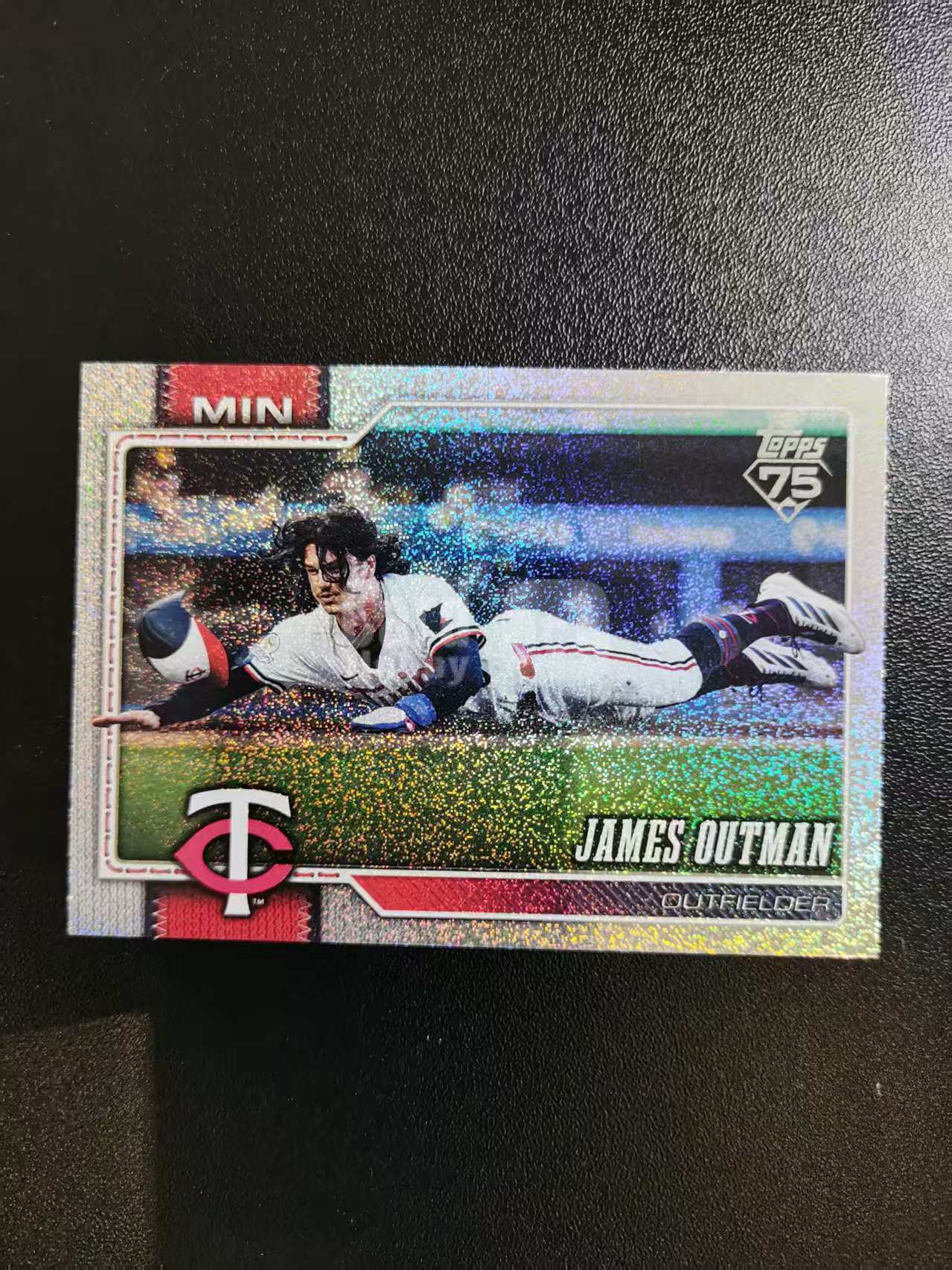 2025 Topps Topps James Outman 詹姆斯奥特曼 75周年复古 棒球MLB 折射 收藏凑套 卡品如图 免费代拍CC23