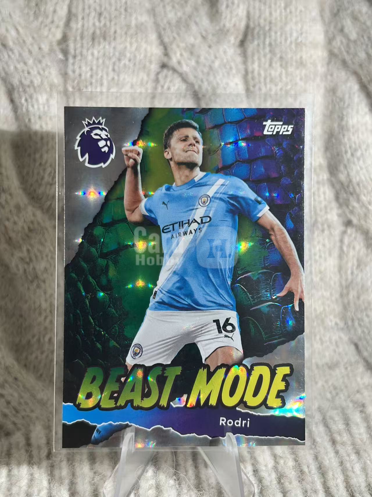 2024-25 Topps Prizm Jay Rodriguez Beast Mode 野兽模式特卡,碎星折,曼城中场,攻防全能中场大师,球队核心支柱,凑套必备